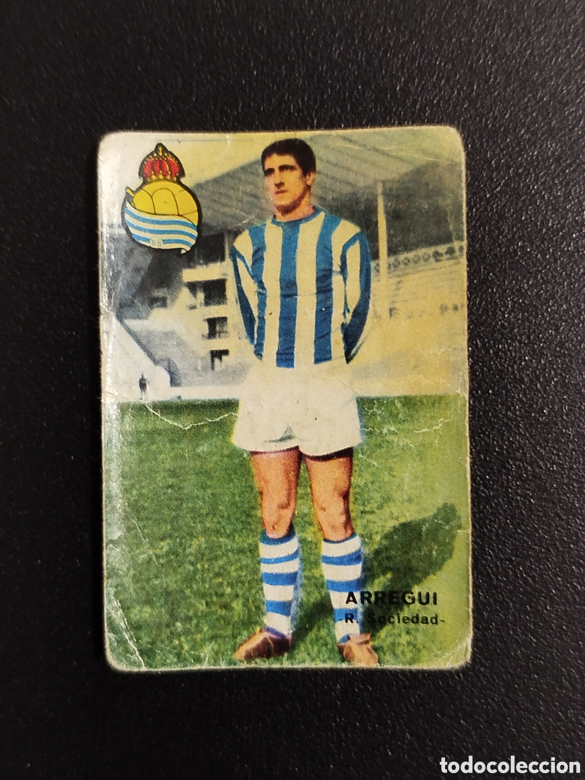 Cromos de F&uacute;tbol: CROMO FHER DISGRA 67 68 1967 1968 ARREGUI REAL SOCIEDAD