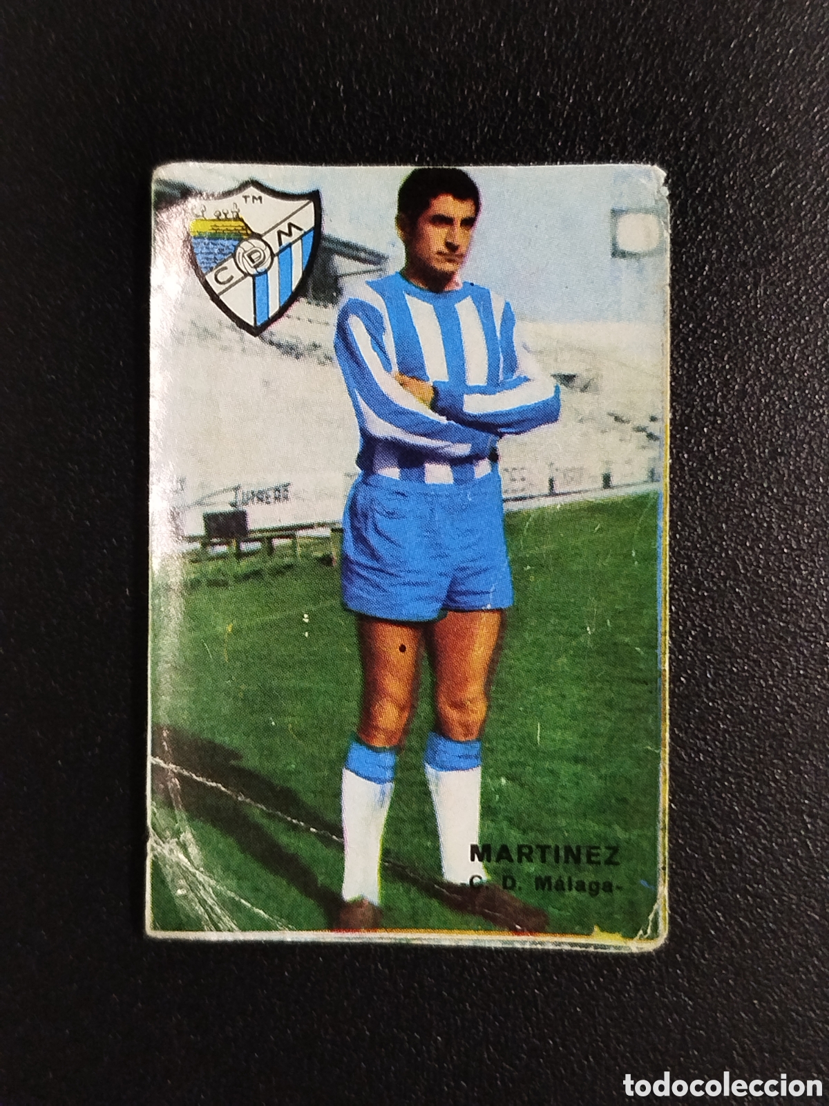 Cromos de F&uacute;tbol: CROMO FHER DISGRA 67 68 1967 1968 FUTBOL LIGA MART&Iacute;NEZ M&Aacute;LAGA