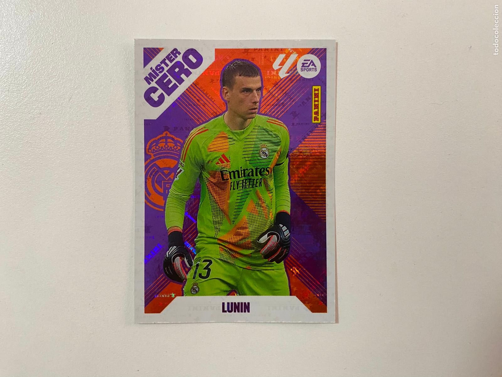 Cromos de F&uacute;tbol: LALIGA ESTE 2025 2026 EA SPORTS 25 26 ALBUM PANINI M&Iacute;STER CERO N 7 REAL MADRID LUNIN