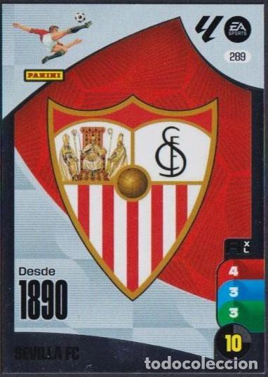 Cromos de F&uacute;tbol: 289 ESCUDO SEVILLA FC FICHAS ALBUM ADRENALYN XL 2024 2025 24 25