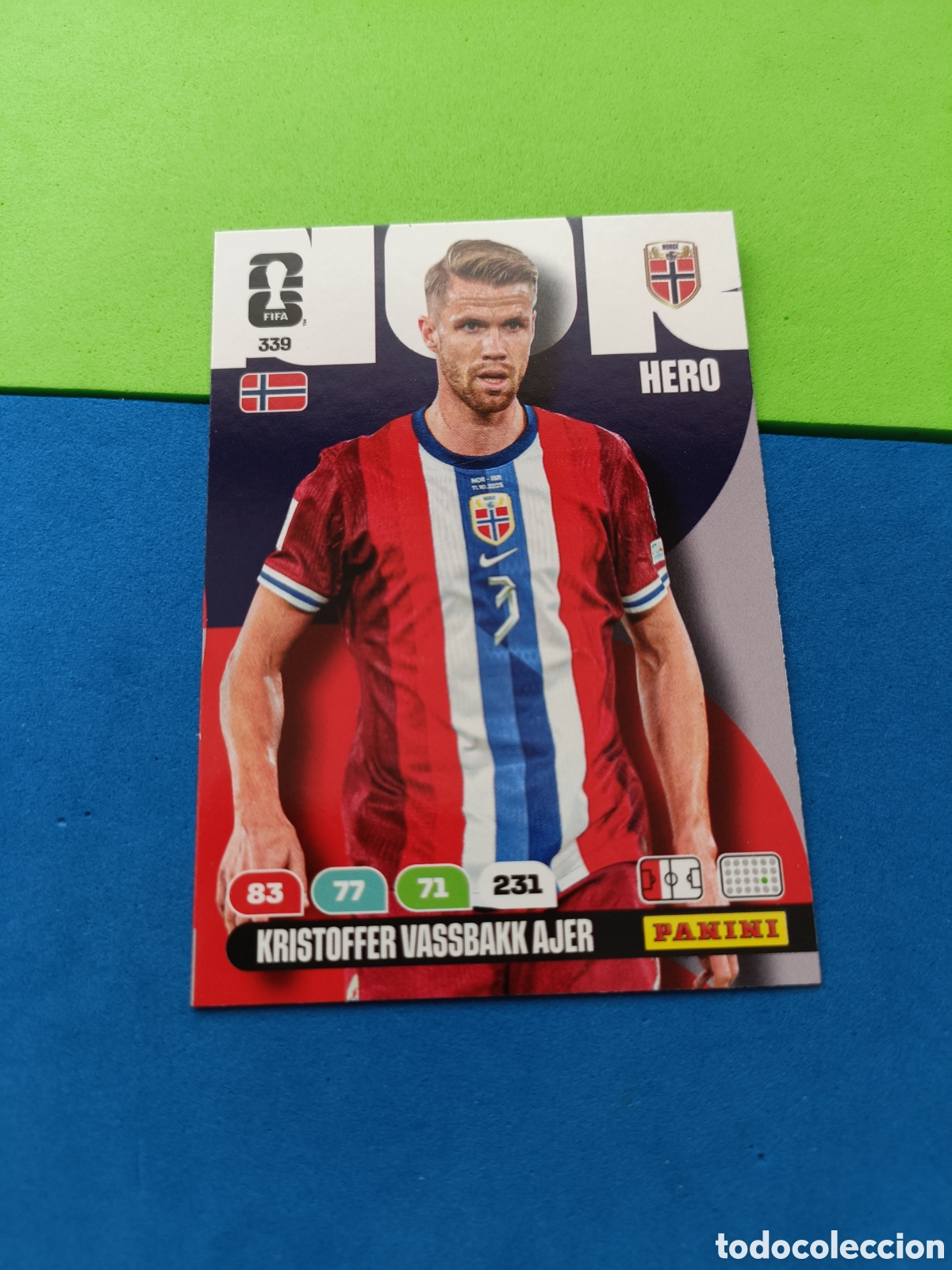 Cromos de F&uacute;tbol: Adrenalyn XL Fifa World cup 2026 mundial - 339 Vassbakk Ajer
