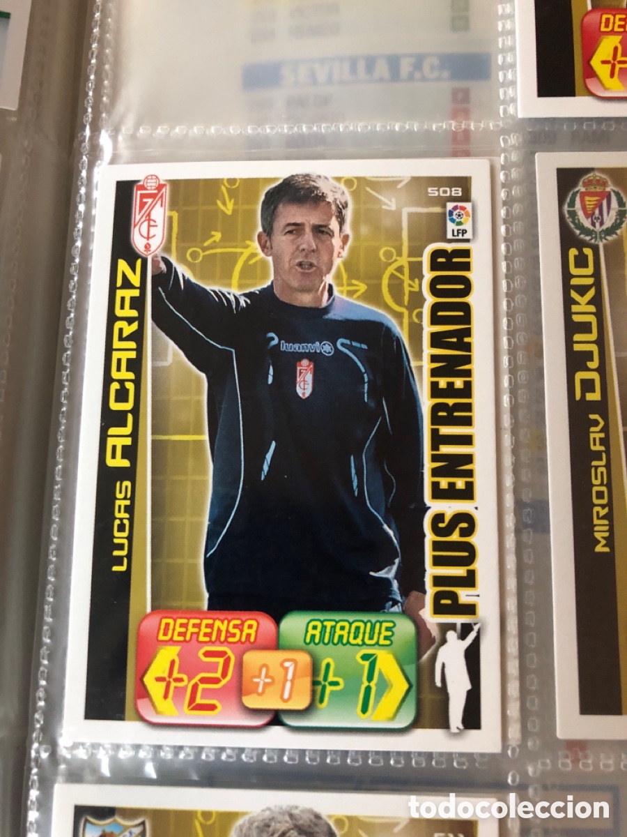 Cromos de F&uacute;tbol: Adrenalyn 2012 2013 plus entrenador Luis alcaraz 508 granada