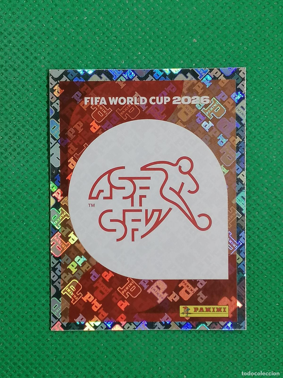 Cromos de F&uacute;tbol: SUI 1 SUI1 ESCUDO SUIZA ⚽ PANINI FIFA MUNDIAL WORLD CUP 26 2026 STICKER ⚽