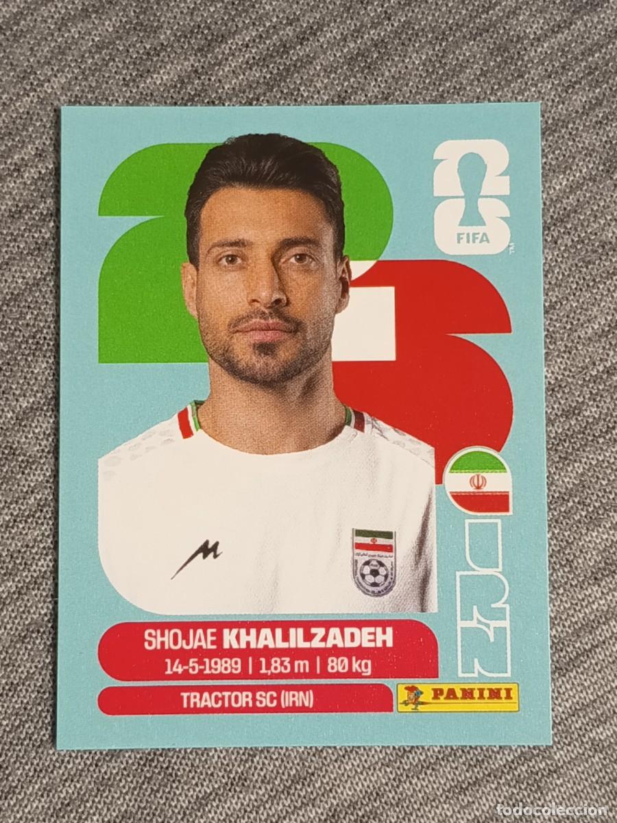 Cromos de F&uacute;tbol: KRALILZADEA IRN 6 STICKER MUNDIAL 2026 PANINI FIFA WORLD CUP NUEVO
