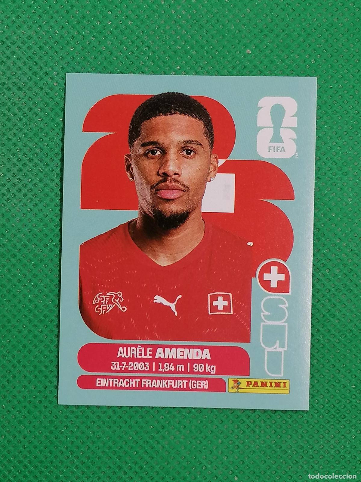 Cromos de F&uacute;tbol: SUI 7 SUI7 AURELE AMENDA SUIZA ⚽ PANINI FIFA MUNDIAL WORLD CUP 26 2026 STICKER ⚽