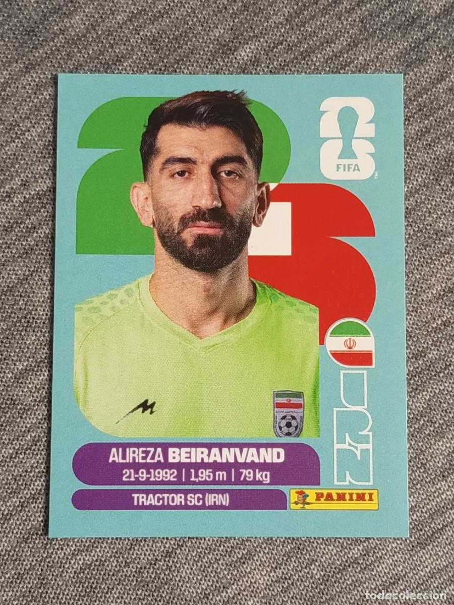 Cromos de F&uacute;tbol: BEIRANVAND IRN 2 STICKER MUNDIAL 2026 PANINI FIFA WORLD CUP NUEVO