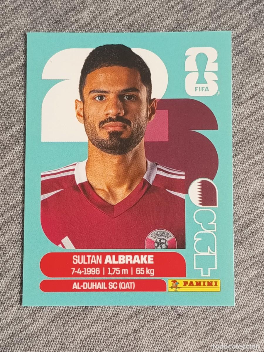 Cromos de F&uacute;tbol: ALBRAKE QAT 3 STICKER MUNDIAL 2026 PANINI FIFA WORLD CUP NUEVO