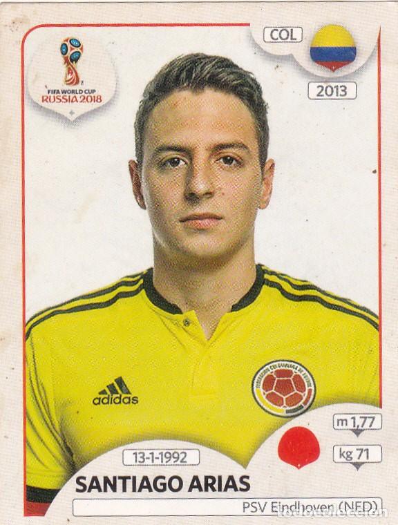 Cromos de F&uacute;tbol: FIFA WORLD CUP RUSSIA 2018 N&ordm; 636 - SANTIAGO ARIAS DE COLOMBIA (A-2)
