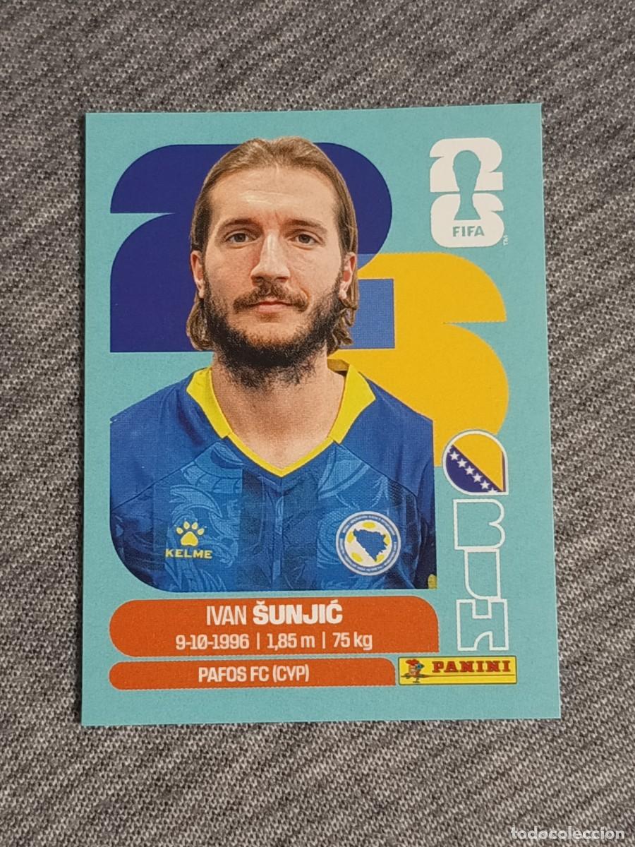 Cromos de F&uacute;tbol: SUNJIC BIH 11 STICKER MUNDIAL 2026 PANINI FIFA WORLD CUP NUEVO