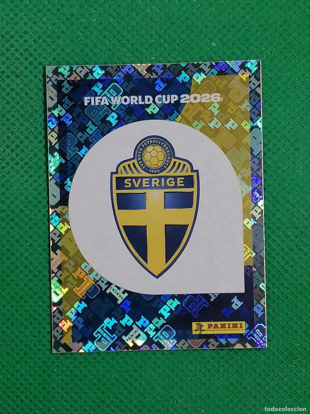 Cromos de F&uacute;tbol: SWE 1 SWE1 ESCUDO SUECIA ⚽ PANINI FIFA MUNDIAL WORLD CUP 26 2026 STICKER ⚽