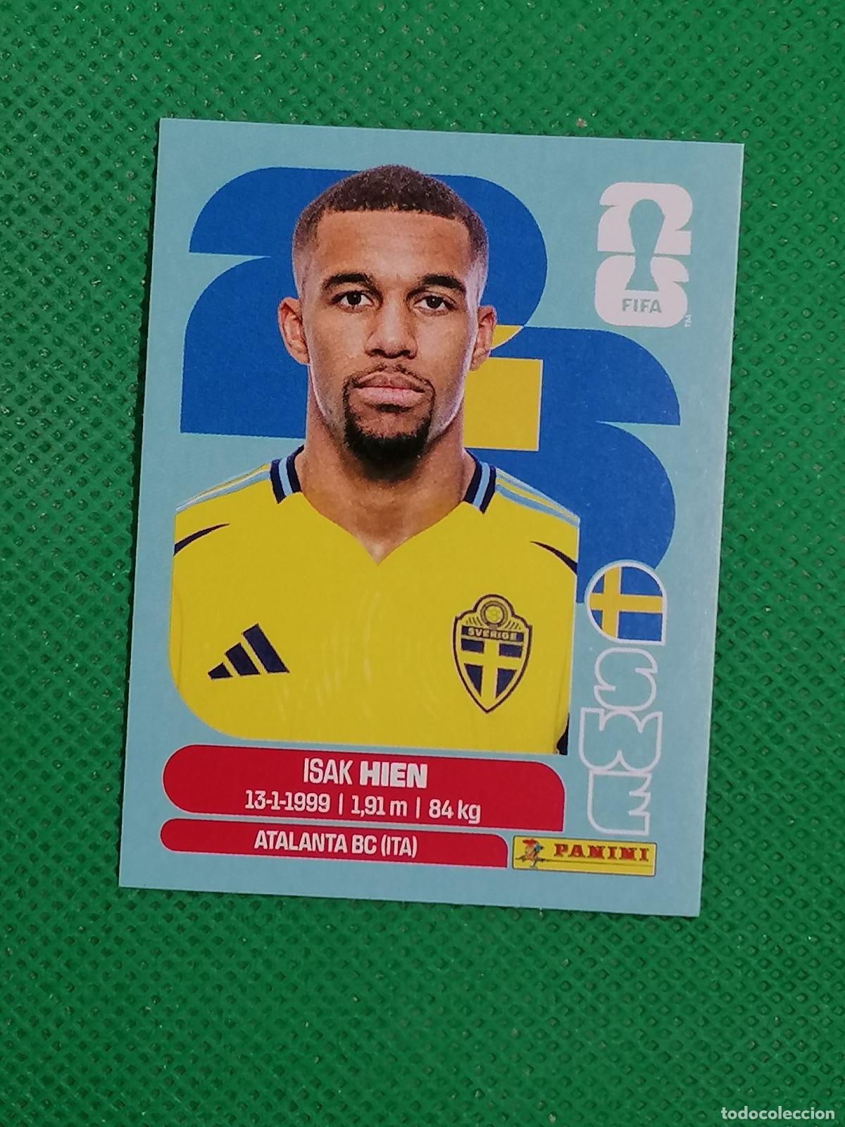 Cromos de F&uacute;tbol: SWE 3 SWE3 ISAK HIEN SUECIA ⚽ PANINI FIFA MUNDIAL WORLD CUP 26 2026 STICKER ⚽