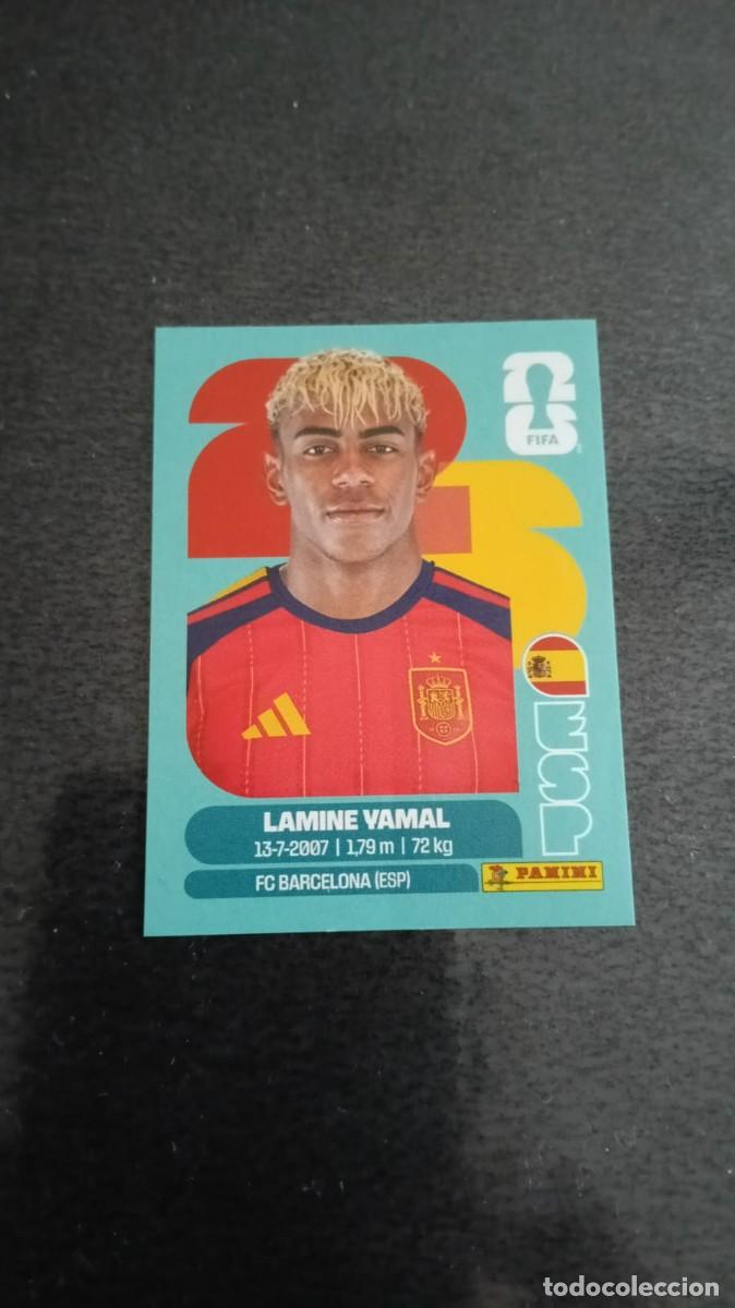 Cromos de F&uacute;tbol: Panini Fifa World Cup 26 2026 Lamine Yamal ESP15 Espa&ntilde;a