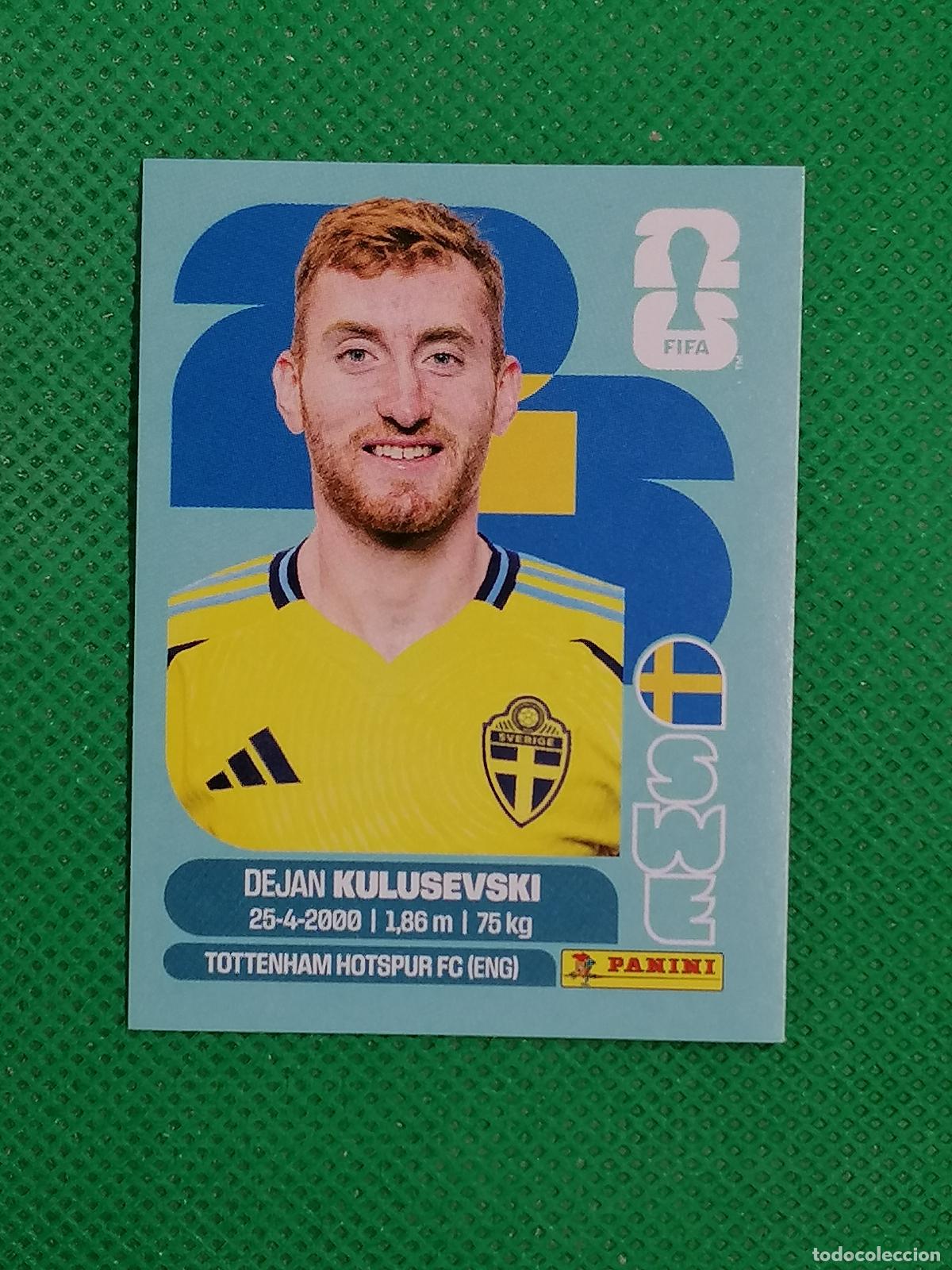 Cromos de F&uacute;tbol: SWE 17 SWE17 DEJAN KULUSEVSKI SUECIA ⚽ PANINI FIFA MUNDIAL WORLD CUP 26 2026 STICKER ⚽