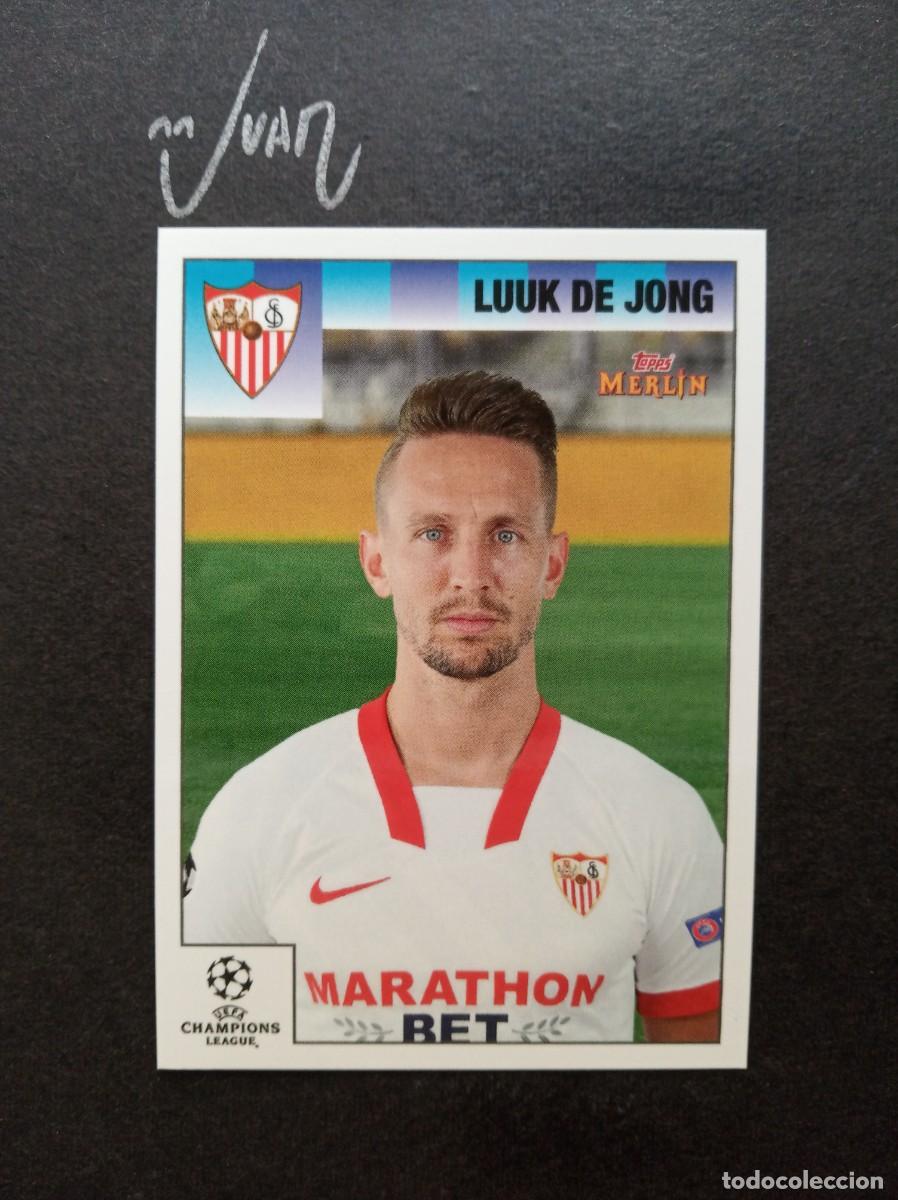 Football Stickers: N&ordm; 69 LUUK DE JONG SEVILLA NETHERLANDS BARCELONA ⚽ TOPPS &reg; MERLIN HERITAGE 95 2020 2021 20 21 NUEVO