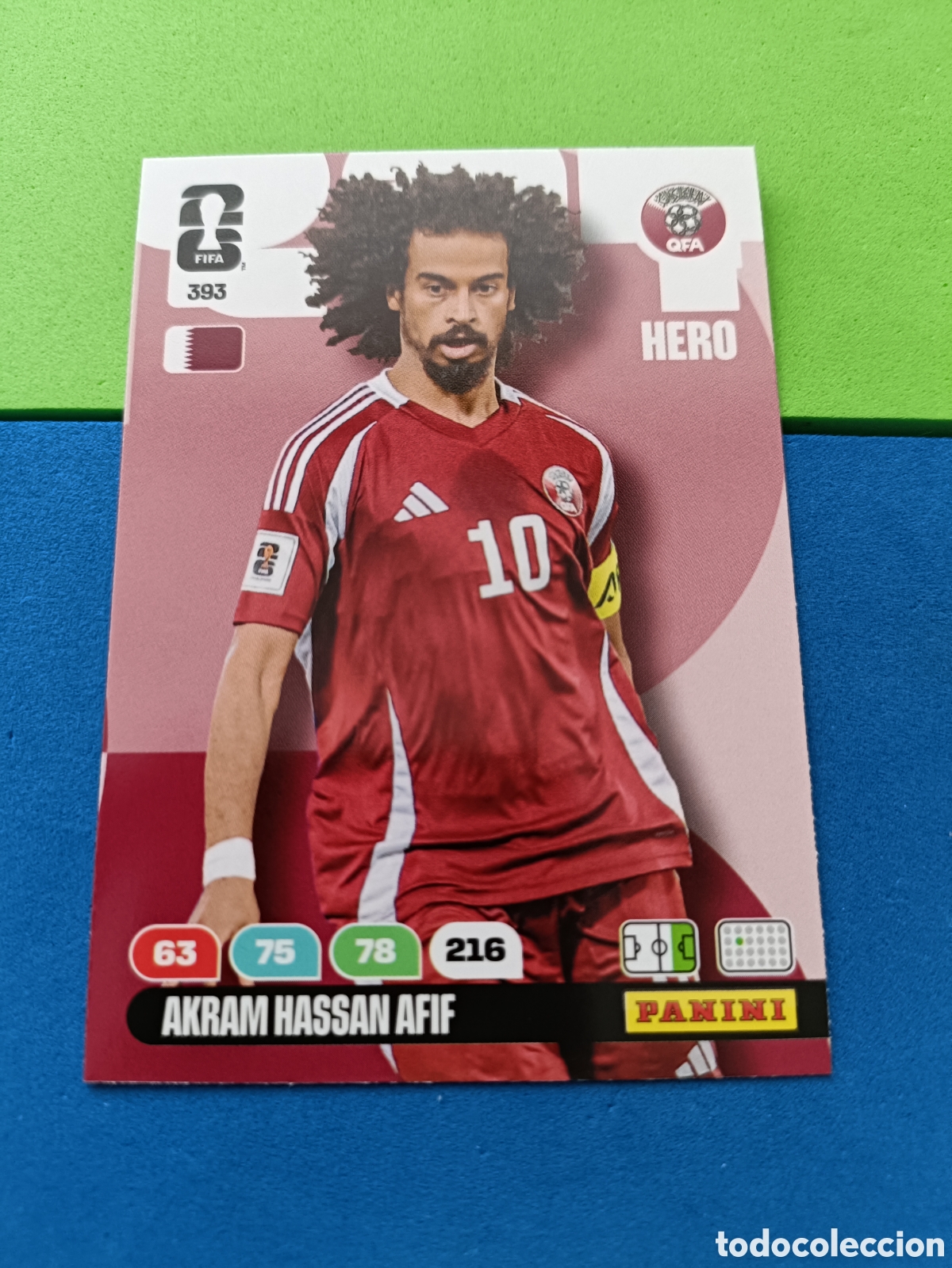 Fu&szlig;ball-Sticker: Adrenalyn XL Fifa World cup 2026 mundial - 393 Hassan Afif