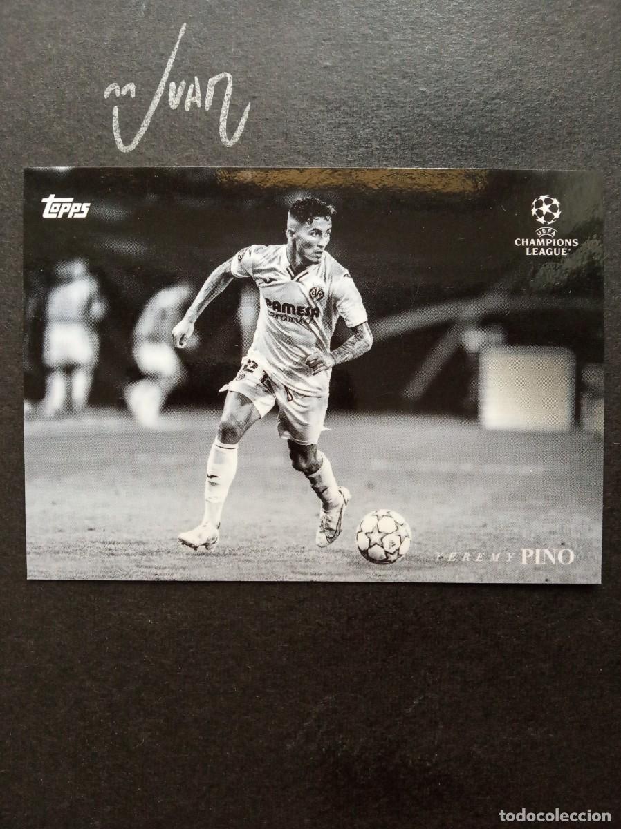 Figurine di Calcio: N&ordm; 8 YEREMY PINO VILLARREAL ESPA&Ntilde;A ⚽ TOPPS &reg; SIMPLICIDAD CHAMPIONS 2022 2023 22 23 NUEVO