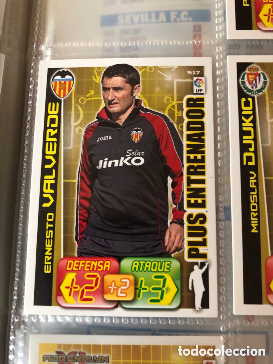 Cromos de F&uacute;tbol: Adrenalyn 2012 2013 plus entrenador Ernesto Valverde 517 valencia