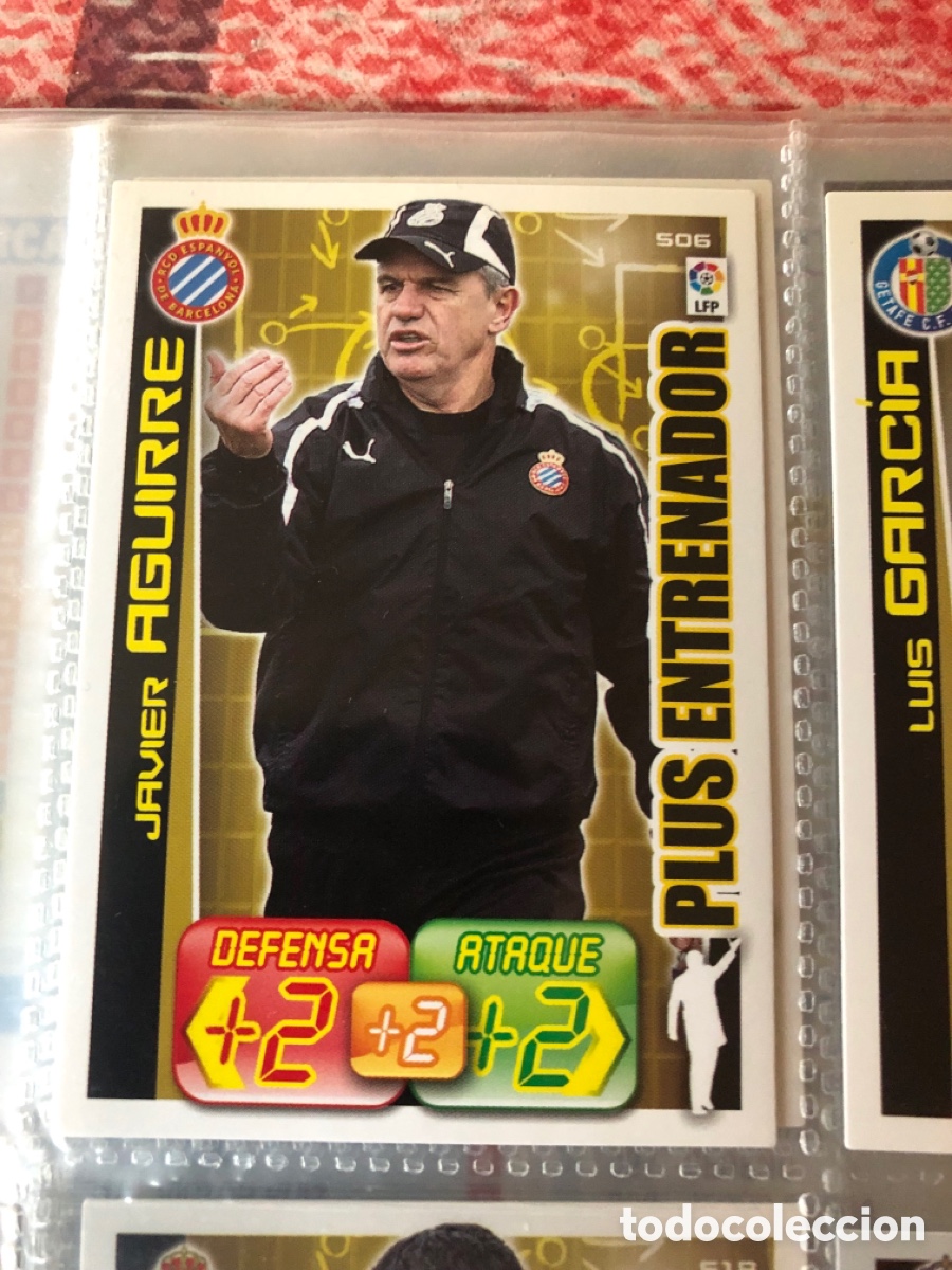 Cromos de F&uacute;tbol: Adrenalyn 2012 2013 plus entrenador Javier aguirre 506 espa&ntilde;ol
