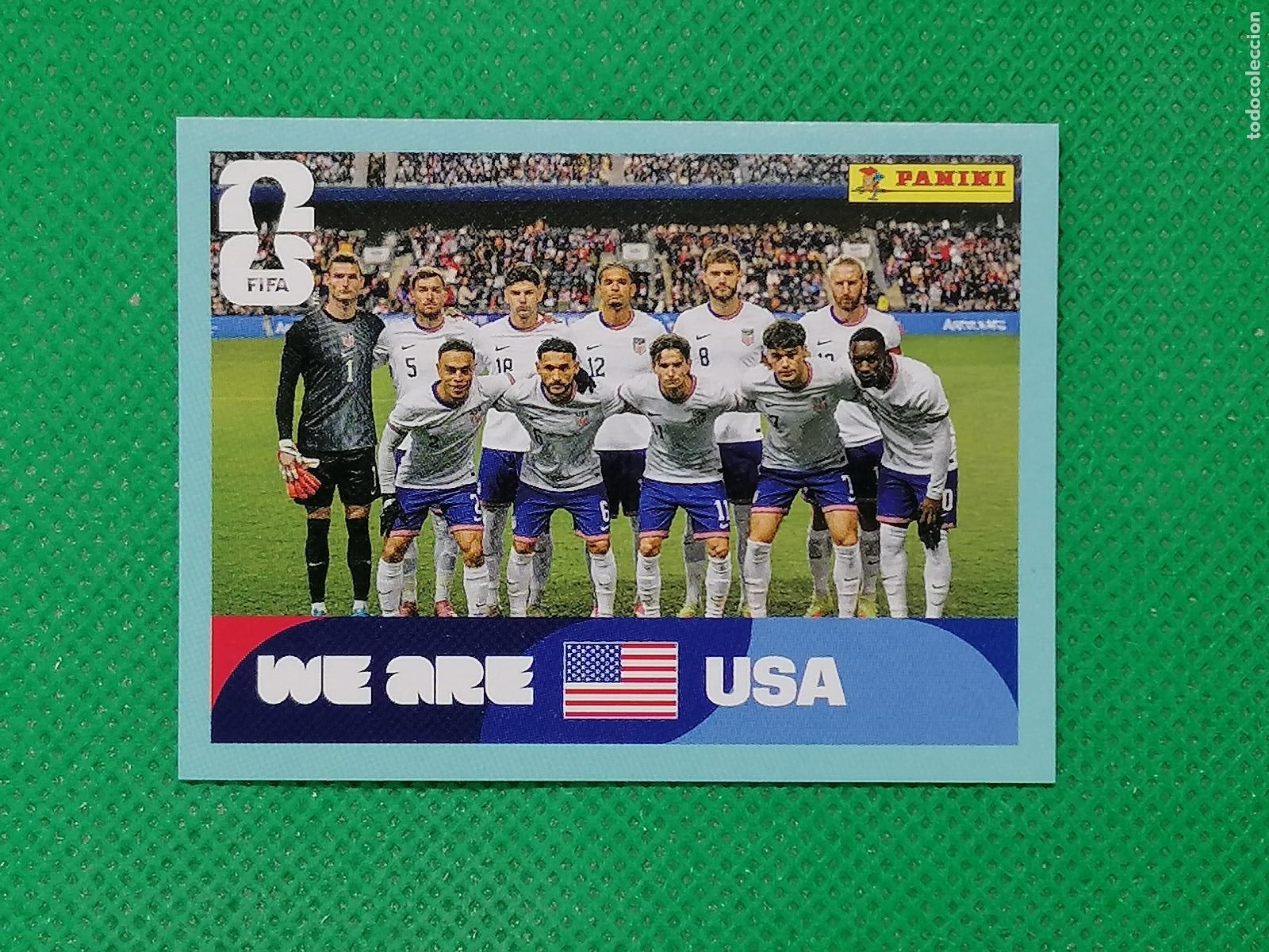 Cromos de F&uacute;tbol: USA 13 USA13 PLANTILLA USA ⚽ PANINI FIFA MUNDIAL WORLD CUP 26 2026 STICKER ⚽