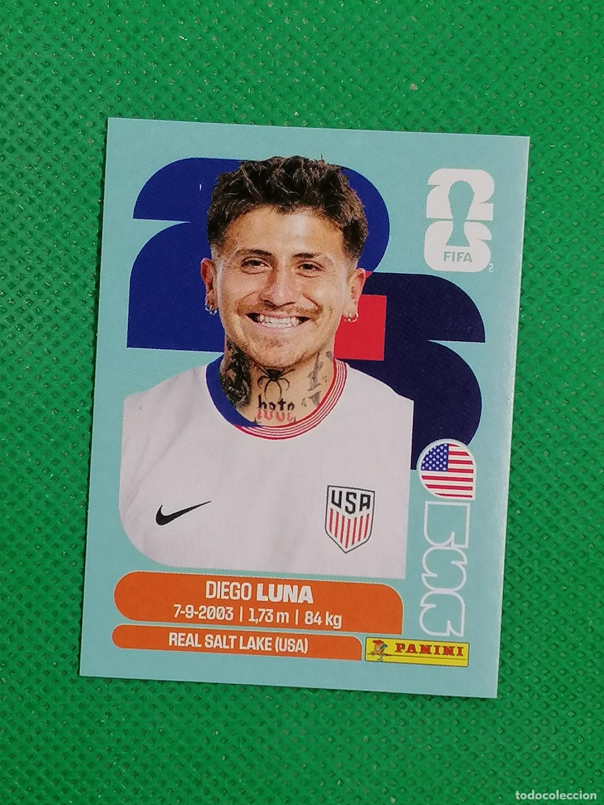 Cromos de F&uacute;tbol: USA 14 USA14 DIEGO LUNA USA ⚽ PANINI FIFA MUNDIAL WORLD CUP 26 2026 STICKER ⚽