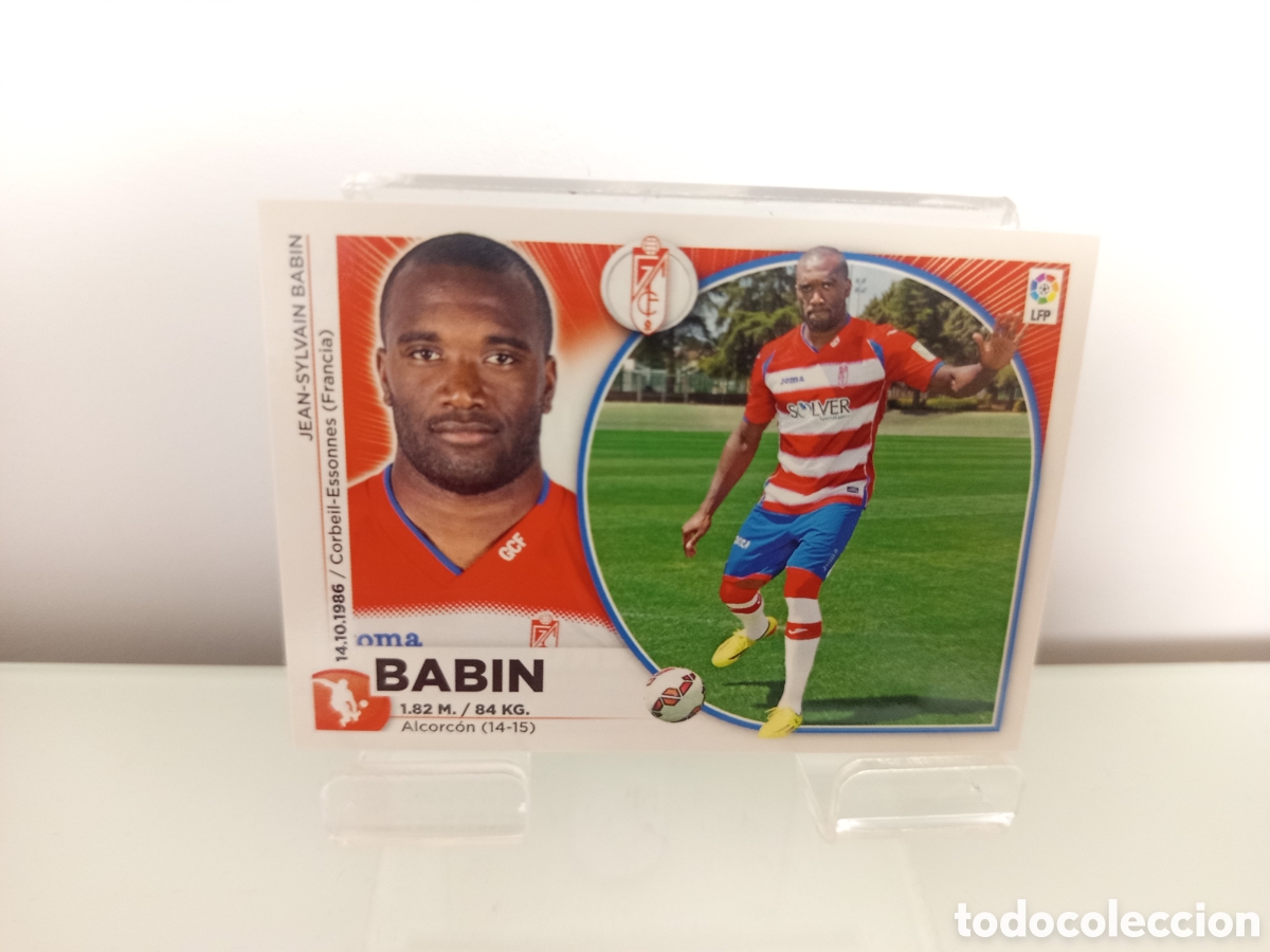 Cromos de F&uacute;tbol: ❇️ CROMO ⚽ BABIN GRANADA 14 15 2014 2015 ESTE PANINI SIN PEGAR ❇️