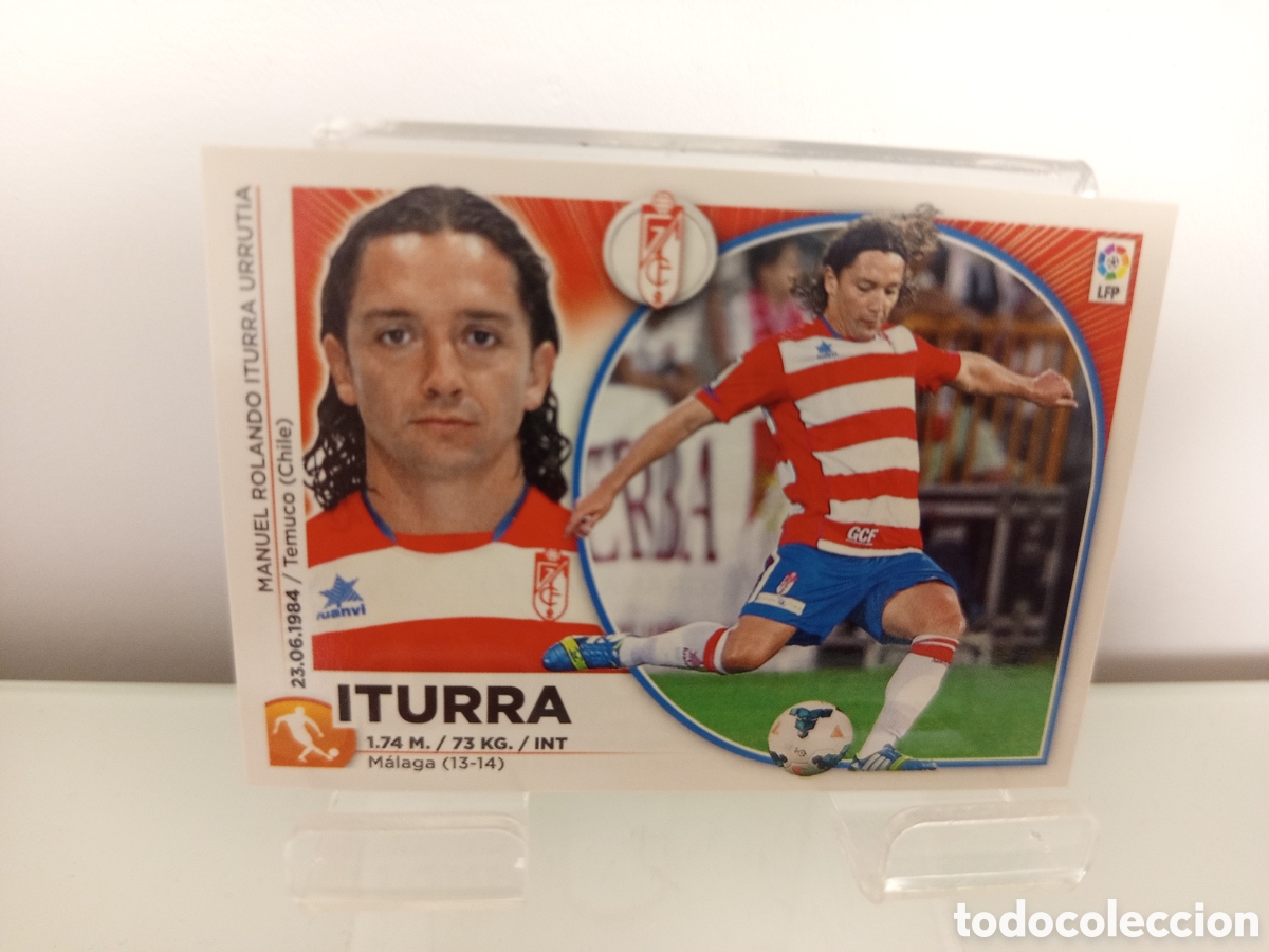 Fu&szlig;ball-Sticker: ❇️ CROMO ⚽ ITURRA GRANADA 14 15 2014 2015 ESTE PANINI SIN PEGAR ❇️