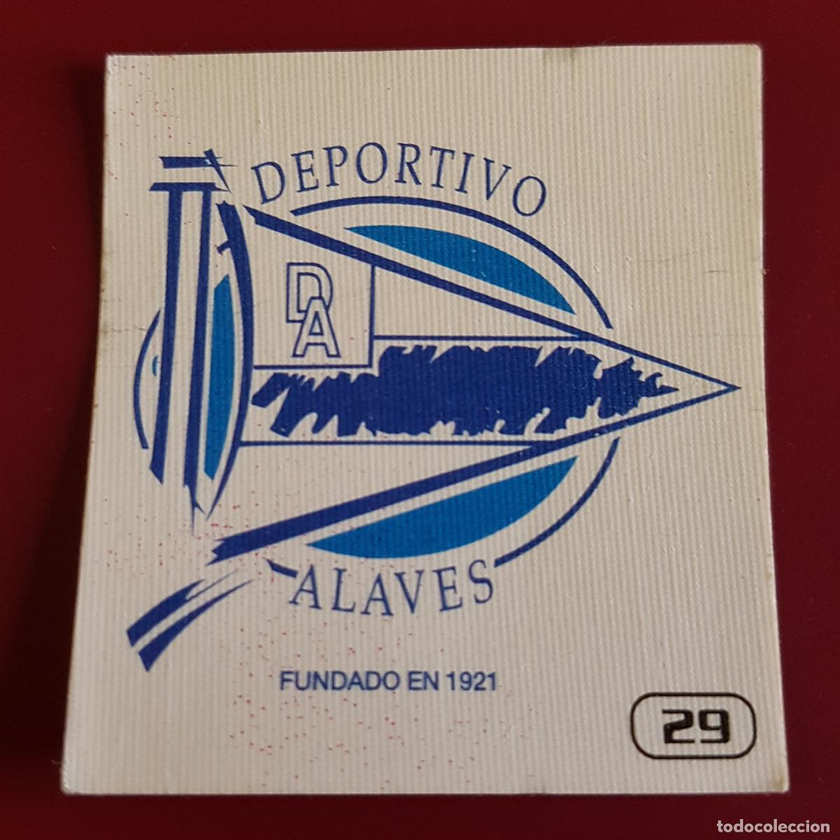 Fu&szlig;ball-Sticker: BOLLYCAO - LIGA 98 99 - 1998 1999 - ALAVES - 29 ESCUDO - NUNCA PEGADO