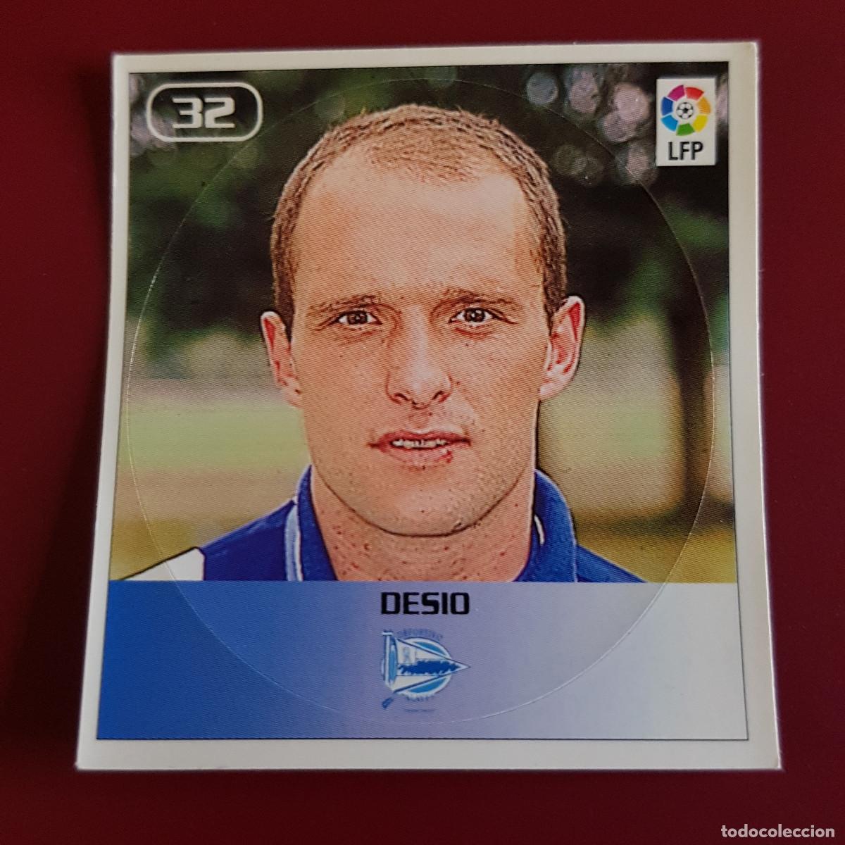 Figurine di Calcio: BOLLYCAO - LIGA 98 99 - 1998 1999 - ALAVES - 32 DESIO - NUNCA PEGADO