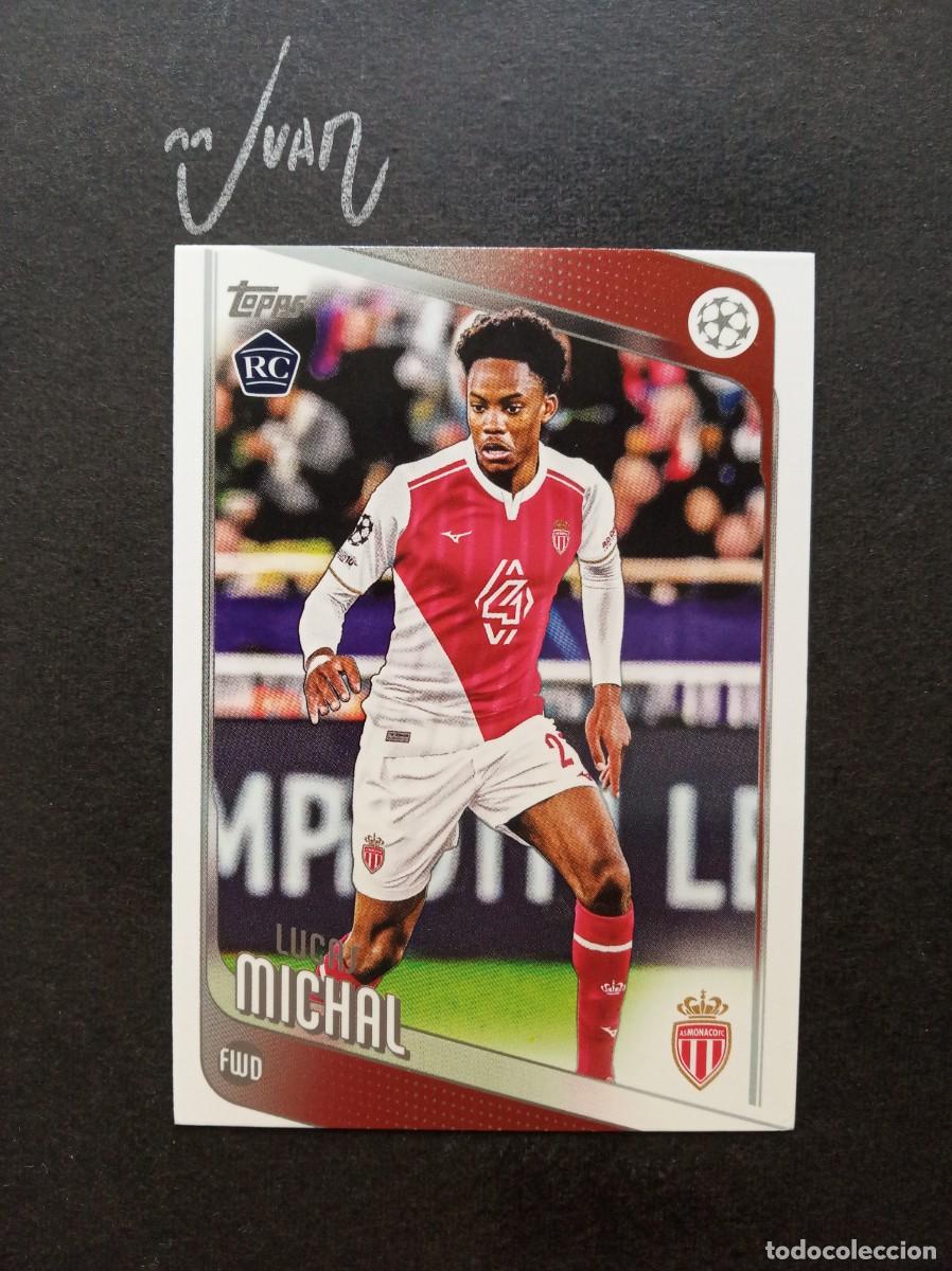 Football Stickers: N&ordm; 94 ROOKIE LUCAS MICHAL AS MONACO ⚽ TOPPS &reg; FLAGSHIP CLUB COMPETITIONS 2025 2026 25 26 NUEVO