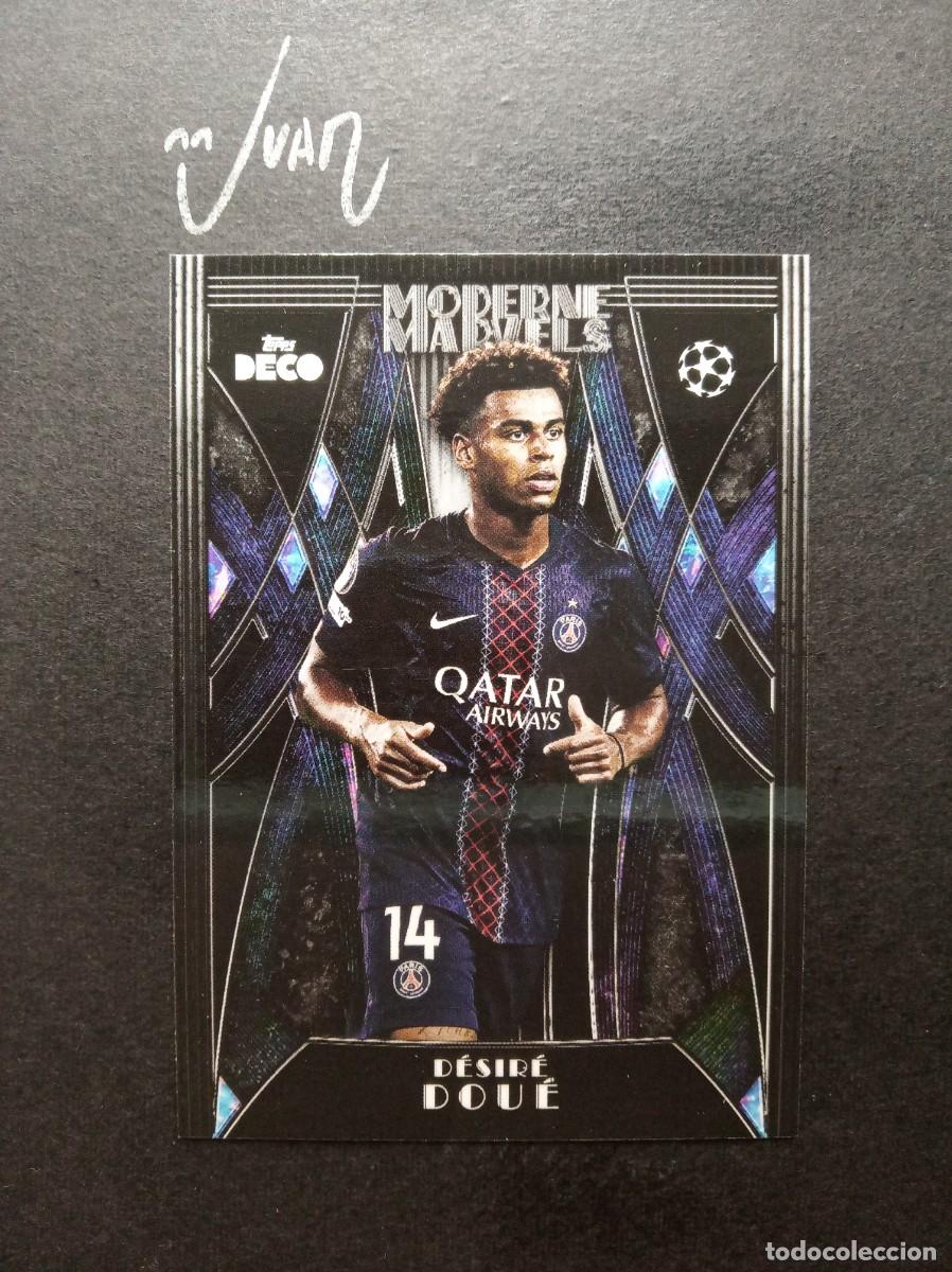 Figurine di Calcio: MODERNE MARVELS DESIRE DOUE PARIS SAINT-GERMAIN FRANCIA ⚽ TOPPS&reg; DECO UCC UEFA 2025 2026 25 26 NUEVO