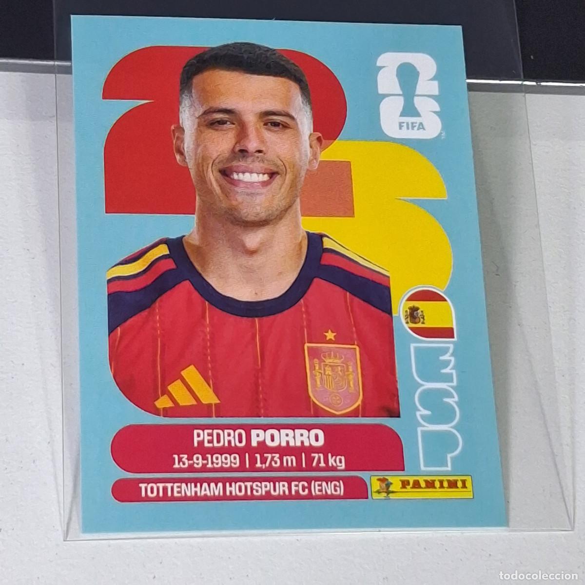 Fu&szlig;ball-Sticker: A39 ESP6 ESP 6 PEDRO PORRO ESPA&Ntilde;A SPAIN ESP MUNDIAL FIFA WORLD CUP 2026 STICKER PANINI