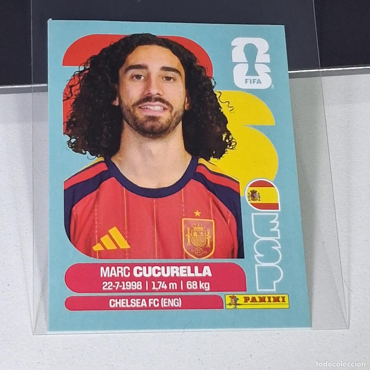 Cromos de F&uacute;tbol: A39 ESP8 MARC CUCURELLA 8 ESPA&Ntilde;A SPAIN ESP MUNDIAL FIFA WORLD CUP 2026 STICKER PANINI