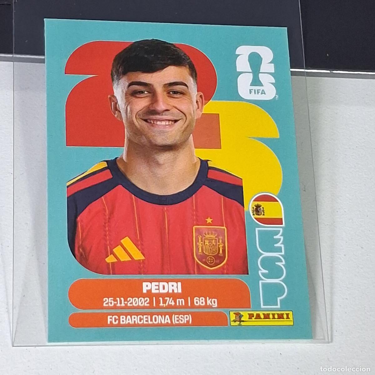 Cromos de F&uacute;tbol: A39 ESP11 PEDRI 11 ESPA&Ntilde;A SPAIN ESP MUNDIAL FIFA WORLD CUP 2026 STICKER PANINI