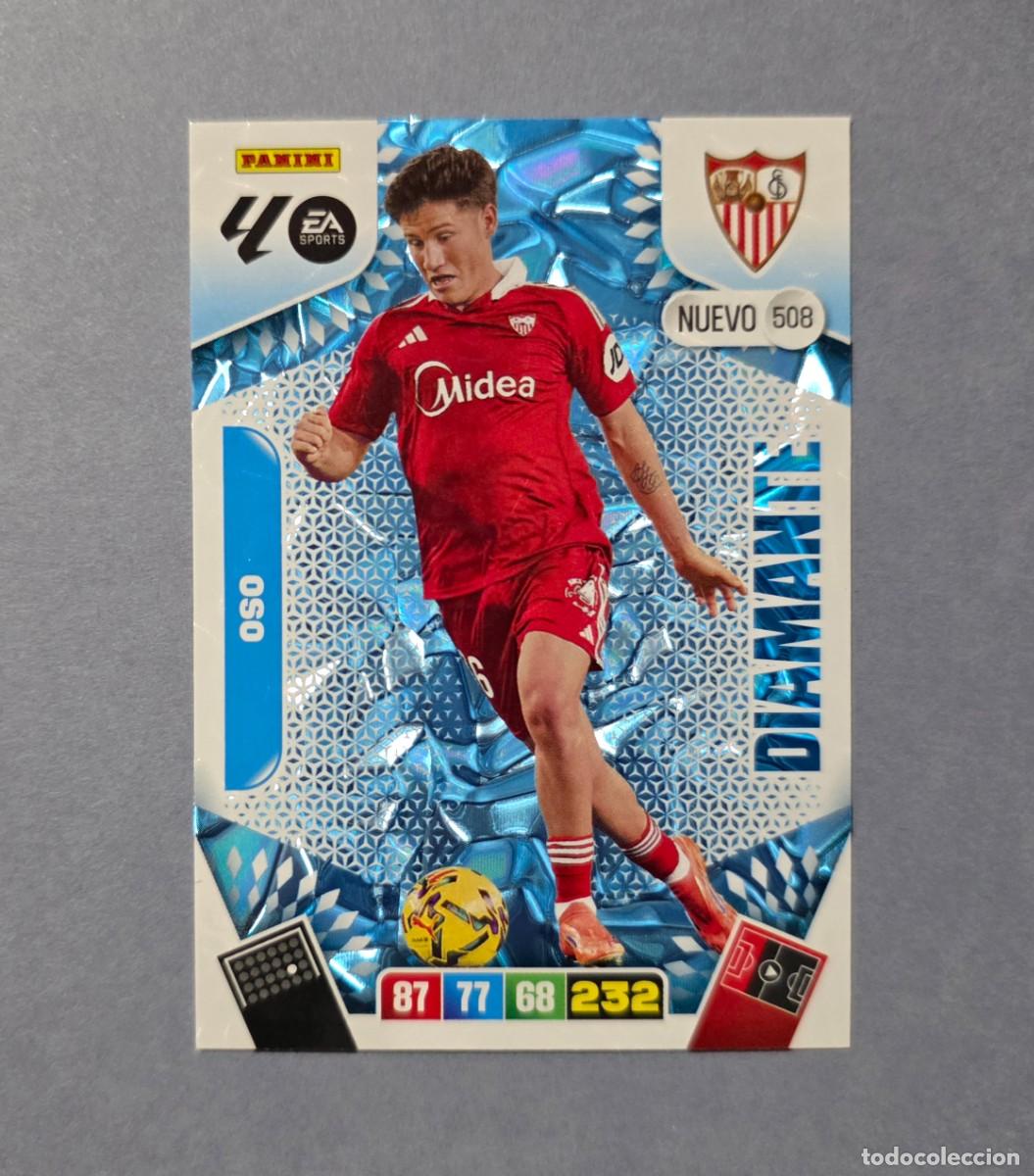 Fu&szlig;ball-Sticker: 508 OSO (NUEVO DIAMANTE) - SEVILLA - ADRENALYN XL 2025-26 - 25/26 (NUEVO)