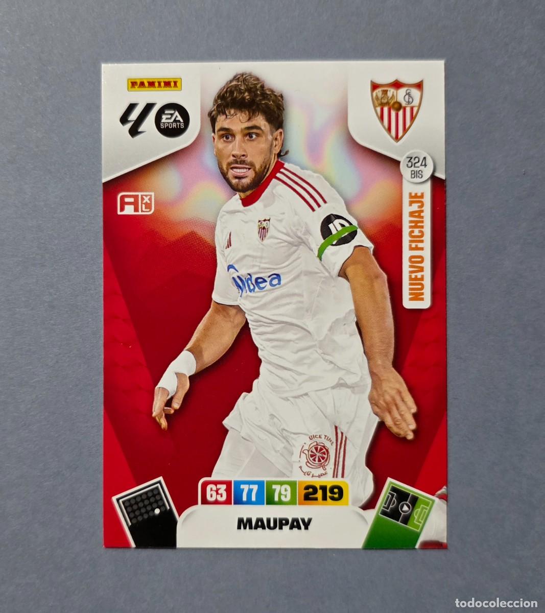 Cromos de F&uacute;tbol: 324 BIS MAUPAY (NUEVO FICHAJE) - SEVILLA - ADRENALYN XL 2025-26 - 25/26 (NUEVO)