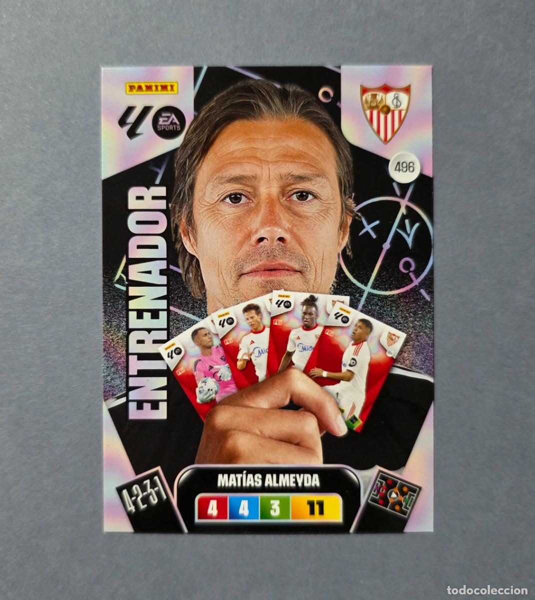 Cromos de F&uacute;tbol: 496 MAT&Iacute;AS ALMEYDA (ENTRENADOR) - SEVILLA - ADRENALYN XL 2025-26 - 25/26 (NUEVO)