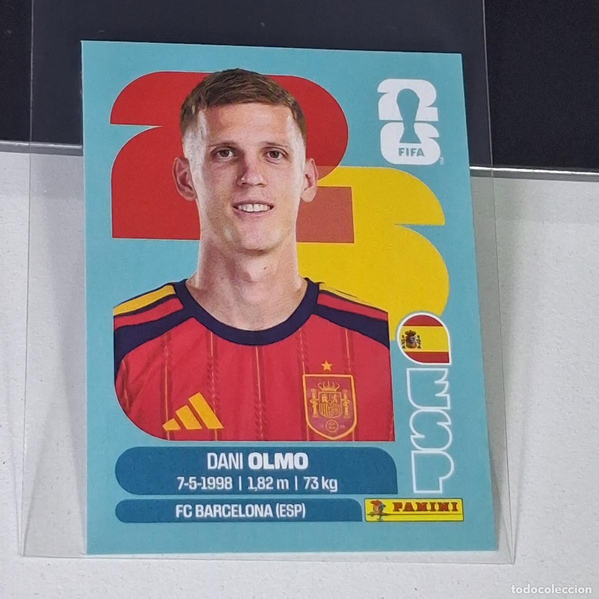 Cromos de F&uacute;tbol: A39 ESP 16 ESP16 DANI OLMO ESPA&Ntilde;A SPAIN ESP MUNDIAL FIFA WORLD CUP 2026 STICKER PANINI