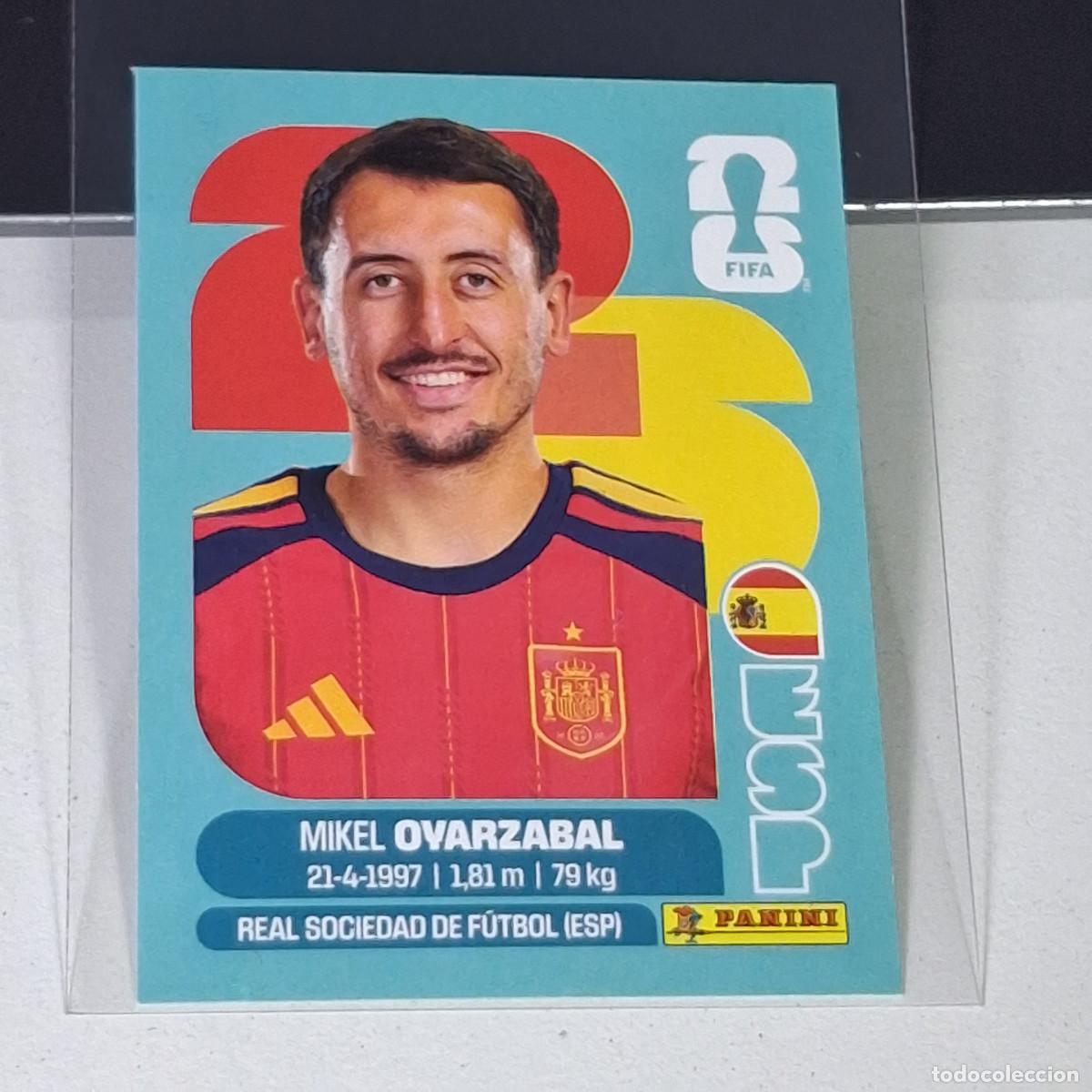 Cromos de F&uacute;tbol: A39 ESP 20 ESP20 MIKEL OYARZABAL ESPA&Ntilde;A SPAIN ESP MUNDIAL FIFA WORLD CUP 2026 STICKER PANINI