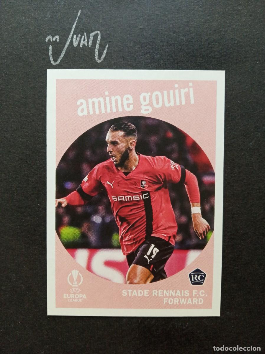 Fu&szlig;ball-Sticker: 59 34 1959 ROOKIE GOUIRI STADE RENNAIS ⚽ TOPPS &reg; FLAGSHIP UCC UEFA CLUB COMPETITIONS 2022 2023 22 23