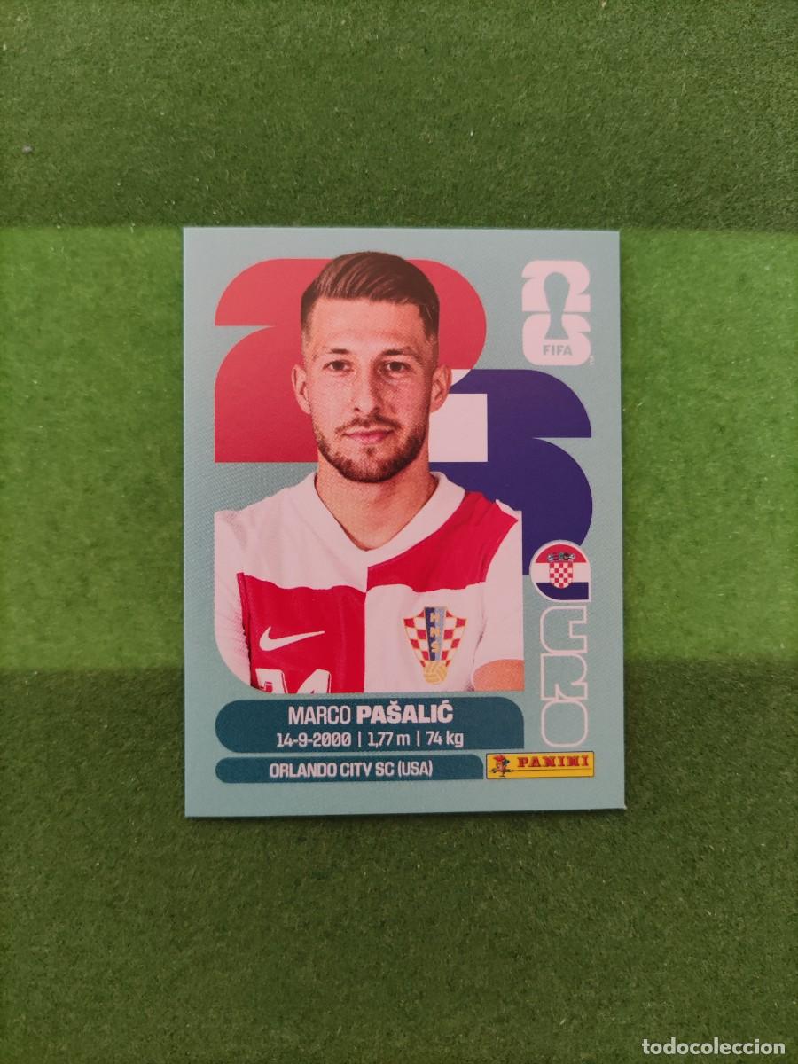 Cromos de F&uacute;tbol: Pasalić Croacia CRO 17 Sticker Mundial 2026 FIFA World Cup / Sin pegar