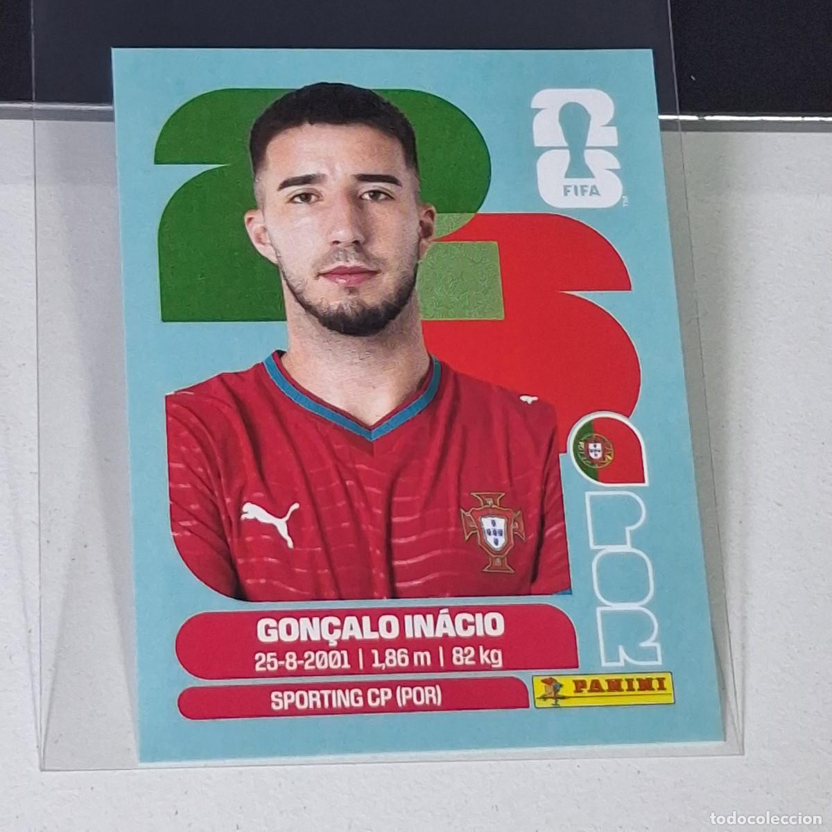 Cromos de F&uacute;tbol: A39 POR8 POR 8 GON&Ccedil;ALO IN&Aacute;CIO PORTUGAL POR MUNDIAL FIFA WORLD CUP 2026 STICKER PANINI