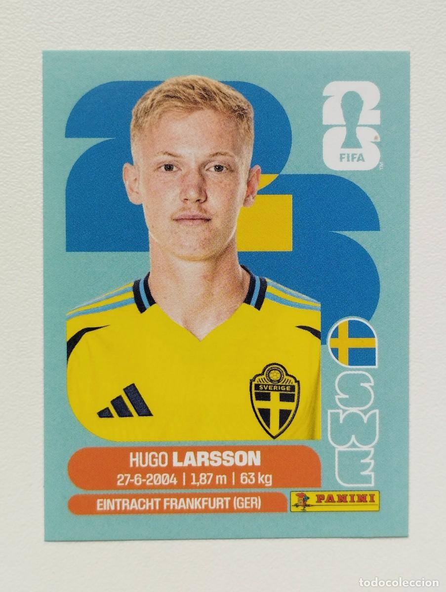 Cromos de F&uacute;tbol: CROMO STICKER WORLD CUP 2026 MUNDIAL 26 PANINI SUECIA SWE9 SWE 9 HUGO LARSSON