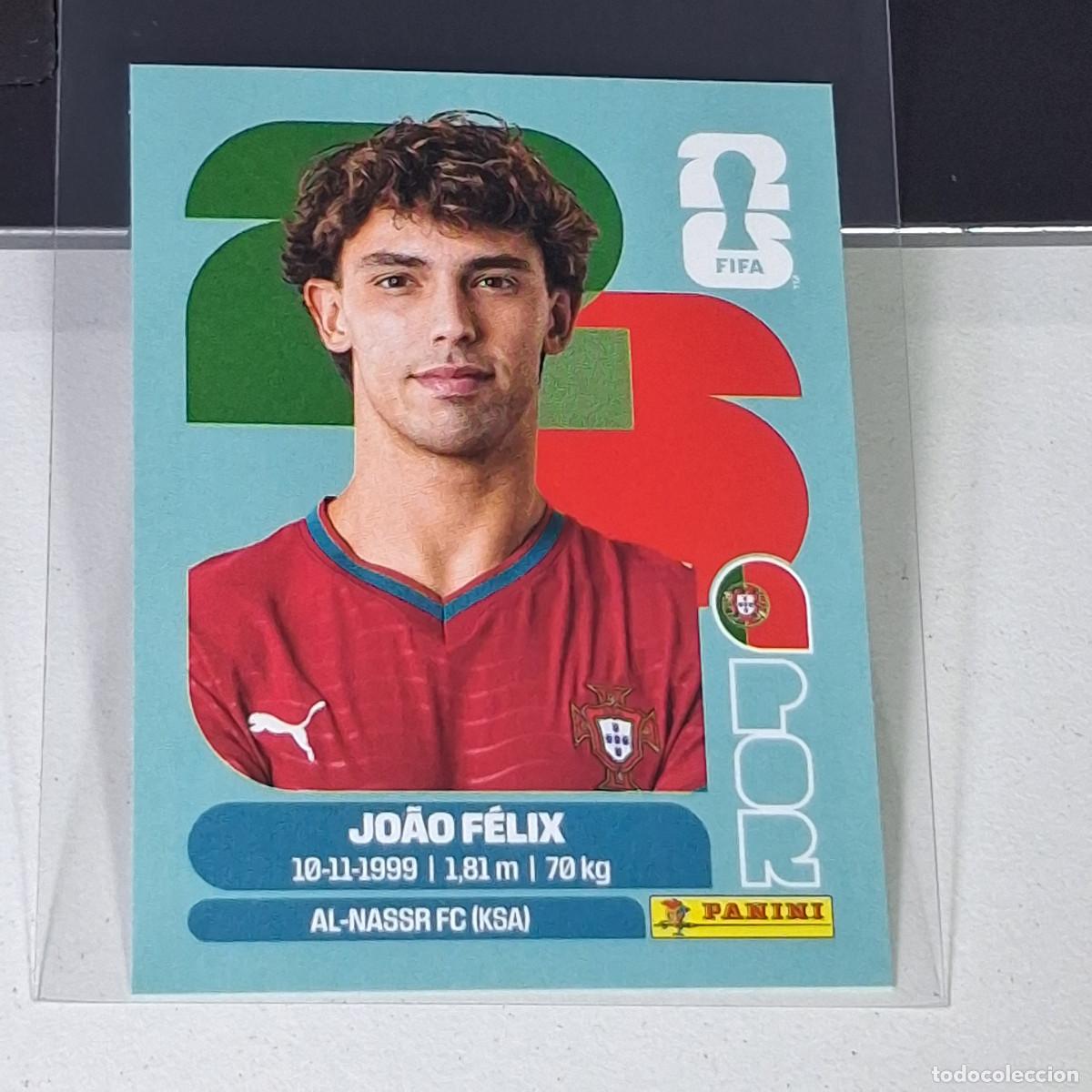 Cromos de F&uacute;tbol: A39 POR17 JO&Atilde;O F&Eacute;LIX 17 PORTUGAL POR MUNDIAL FIFA WORLD CUP 2026 STICKER PANINI