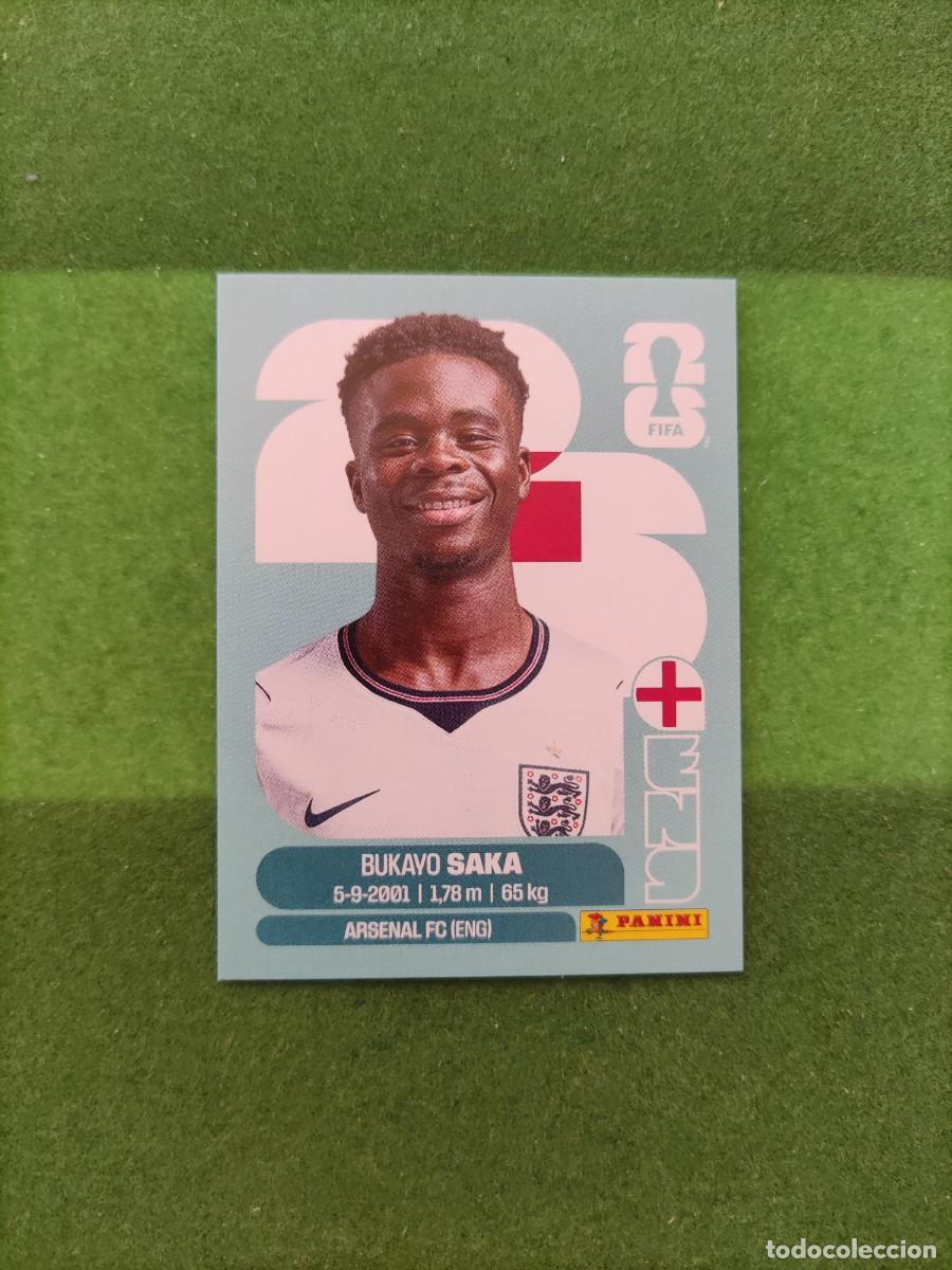 Cartes &agrave; collectionner de Football: Saka Inglaterra ENG 17 Sticker Mundial 2026 FIFA World Cup / Sin pegar