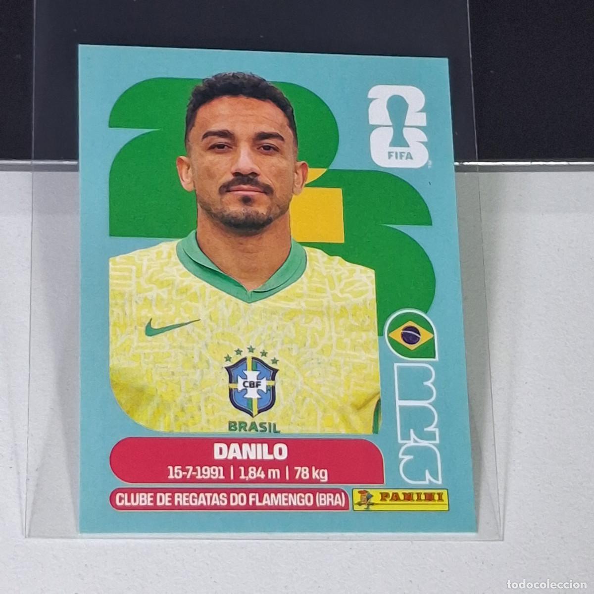 Cromos de F&uacute;tbol: A39 BRA7 DANILO 7 BRAZIL BRASIL BRA MUNDIAL FIFA WORLD CUP 2026 STICKER PANINI