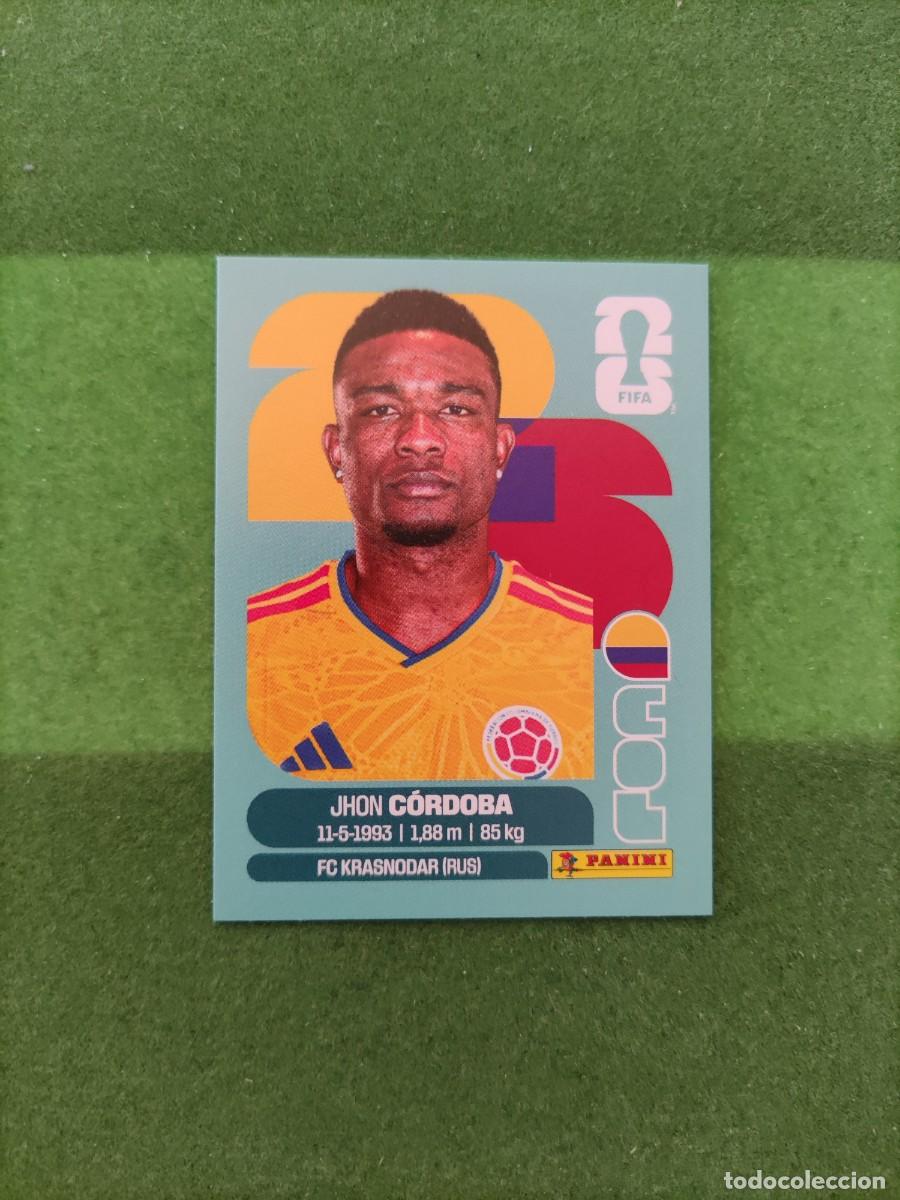 Cromos de F&uacute;tbol: C&oacute;rdoba Colombia COL 18 Sticker Mundial 2026 FIFA World Cup / Sin pegar