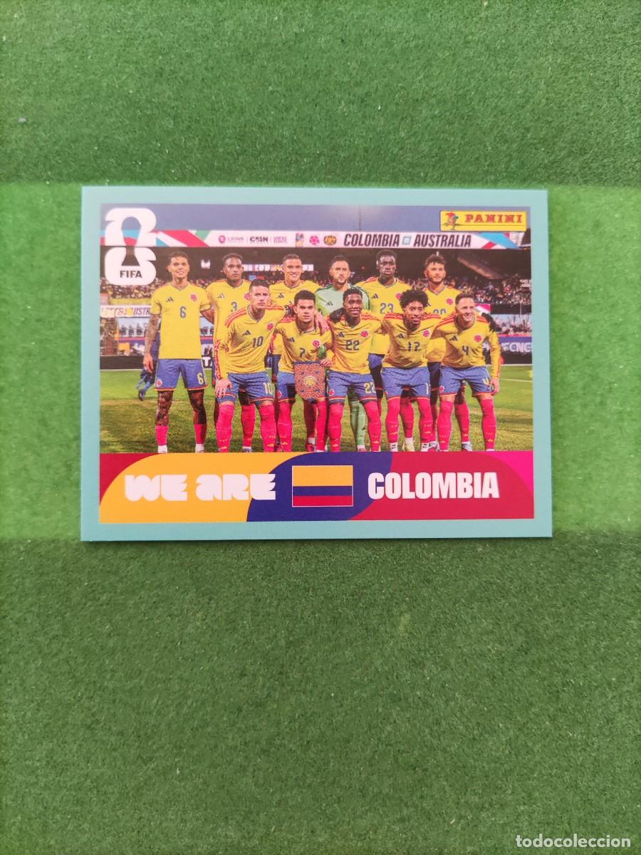 Cromos de F&uacute;tbol: We are Colombia COL 13 Sticker Mundial 2026 FIFA World Cup / Sin pegar