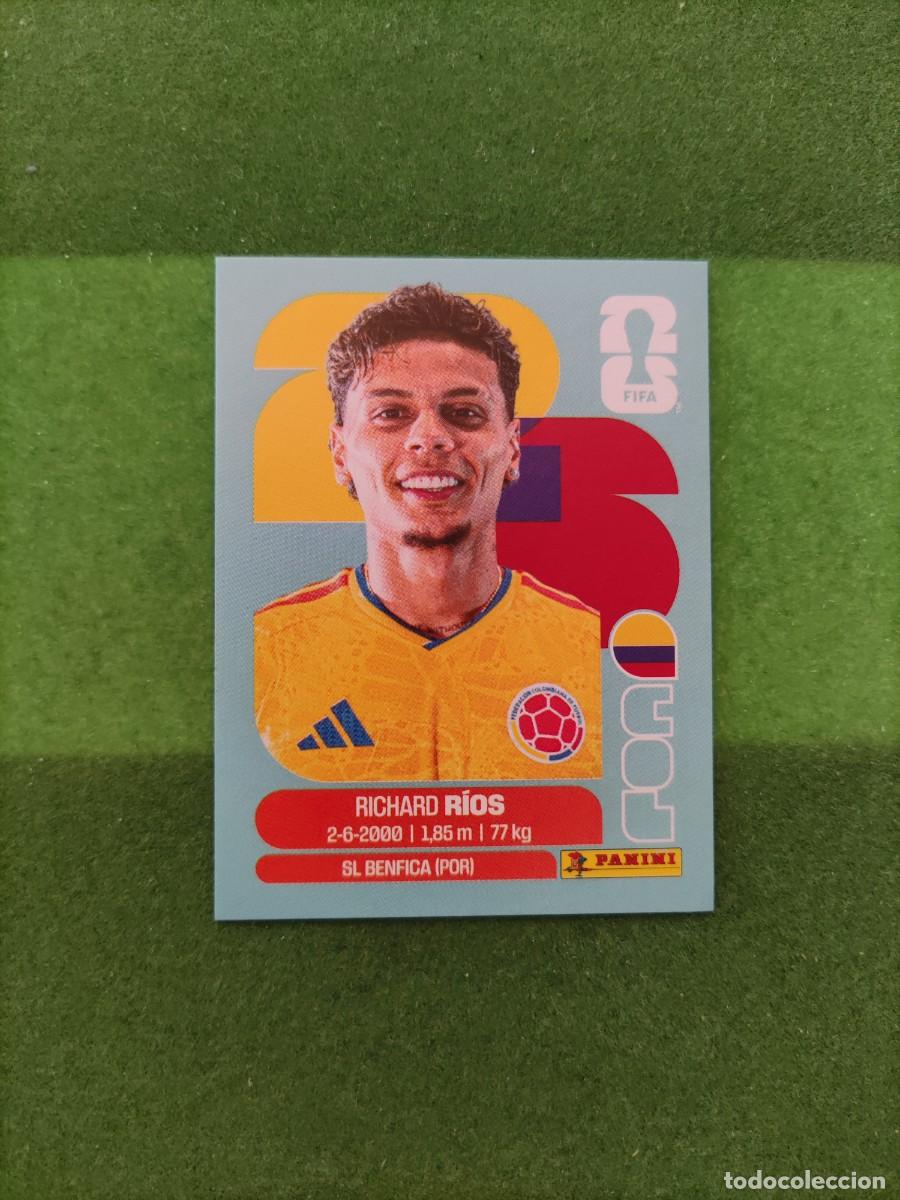 Cromos de F&uacute;tbol: R&iacute;os Colombia COL 12 Sticker Mundial 2026 FIFA World Cup / Sin pegar