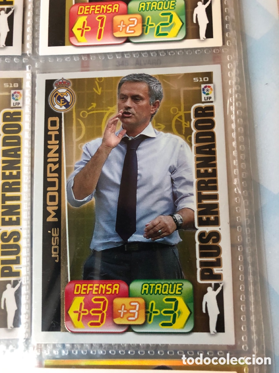 Cromos de F&uacute;tbol: Adrenalyn 2012 2013 plus entrenador Jose mourinho 510 real Madrid