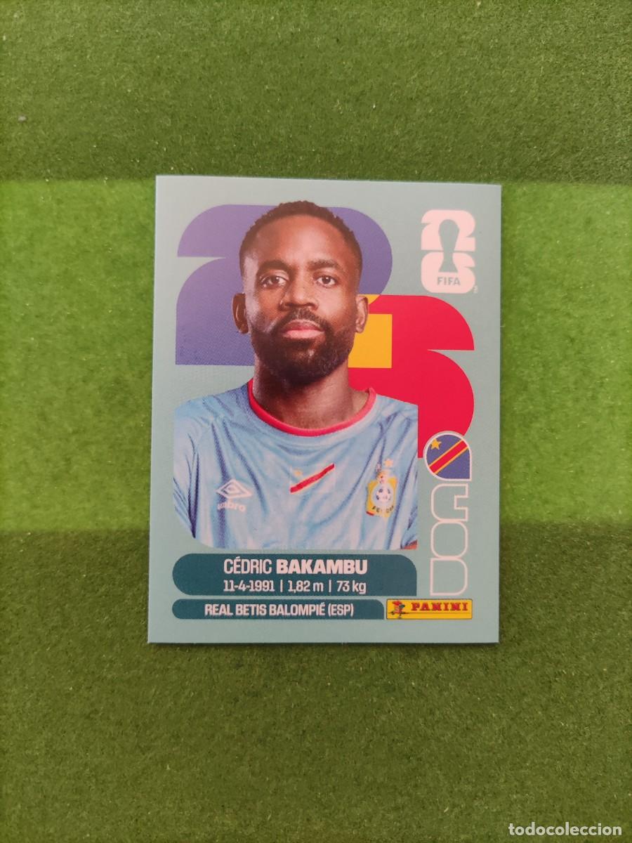 Figurine di Calcio: Bakambu Congo COD 19 Sticker Mundial 2026 FIFA World Cup / Sin pegar